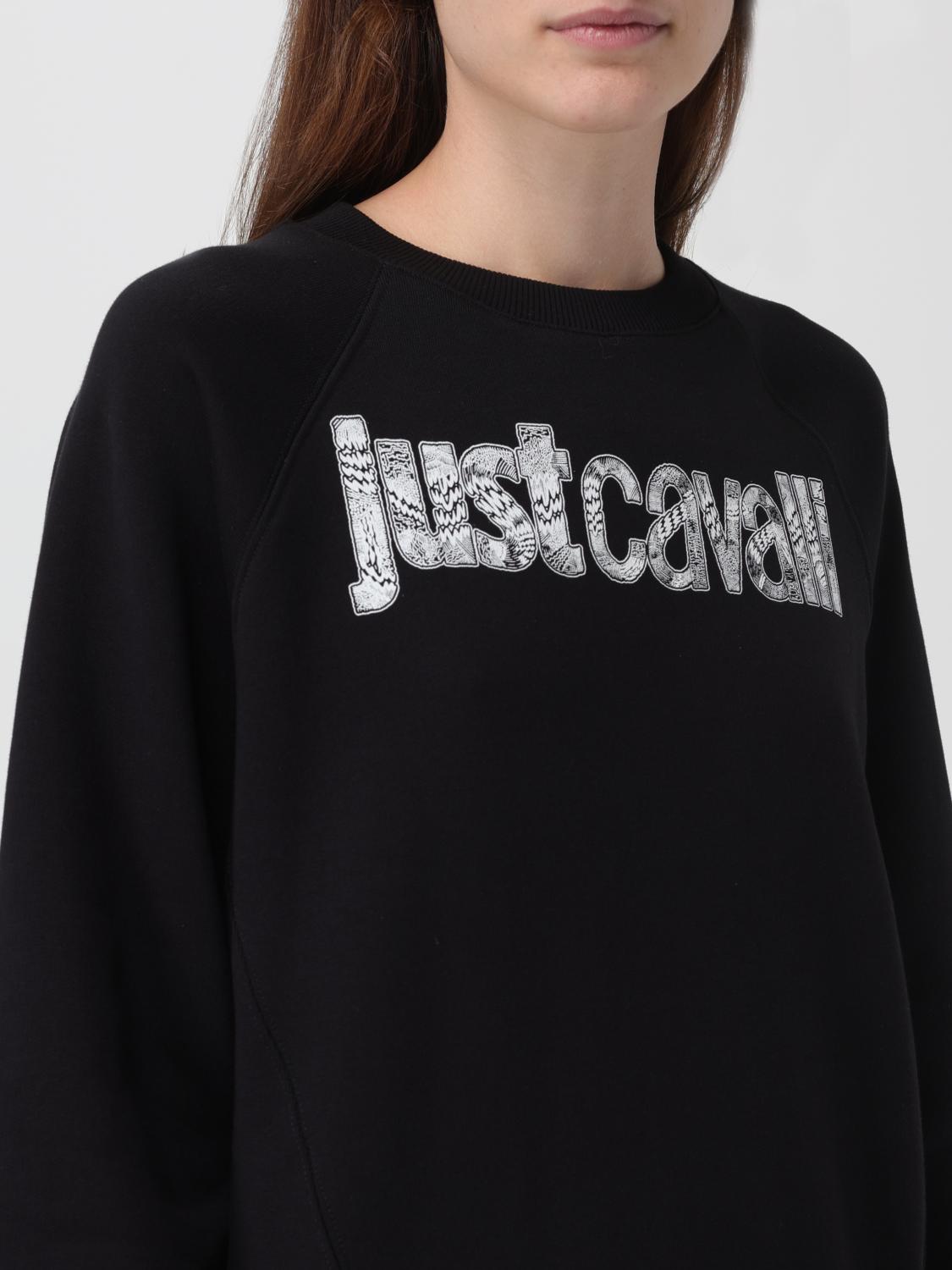 JUST CAVALLI SWEATSHIRT: Sweatshirt woman Just Cavalli, Black - Img 3