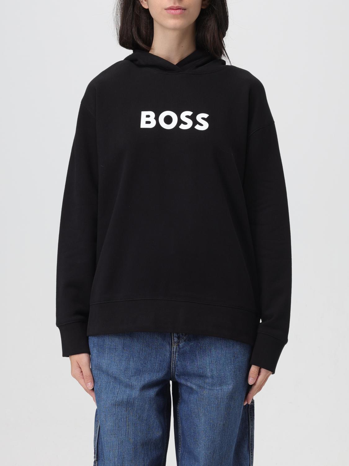 BOSS SUDADERA: Sudadera mujer Boss, Negro - Img 1