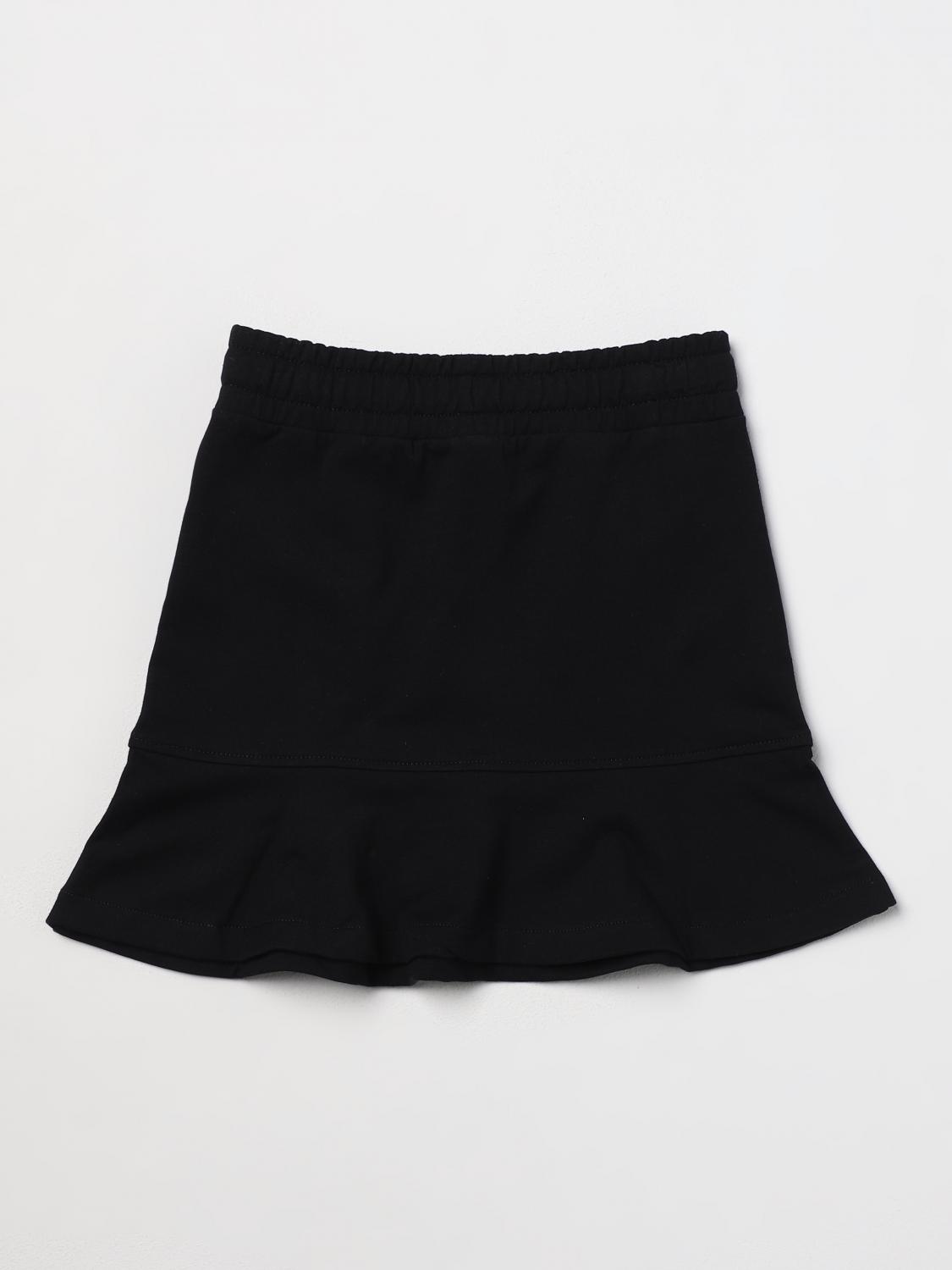 新品❗MOSCHINO 黒グラマラス 高級スカート！新品！ Precious掲載】ハイブリッドギャバジンスカート(スカート