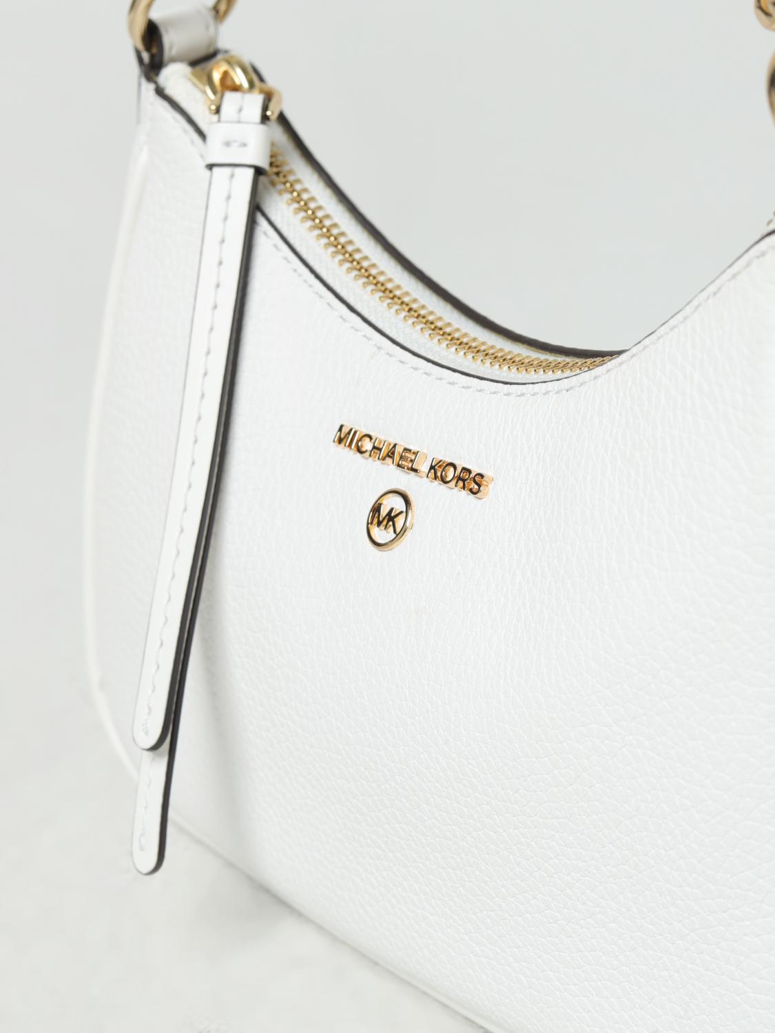 Michael Kors Kendall grained leather bag - White | 32F3GT9C1L