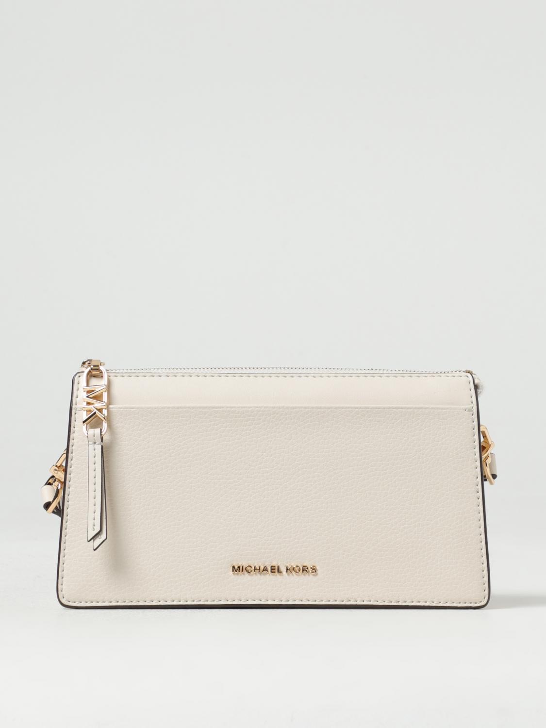 MICHAEL KORS: Empire grained leather bag - White | Michael MICHAEL KORS: Empire grained leather bag - White | Michael