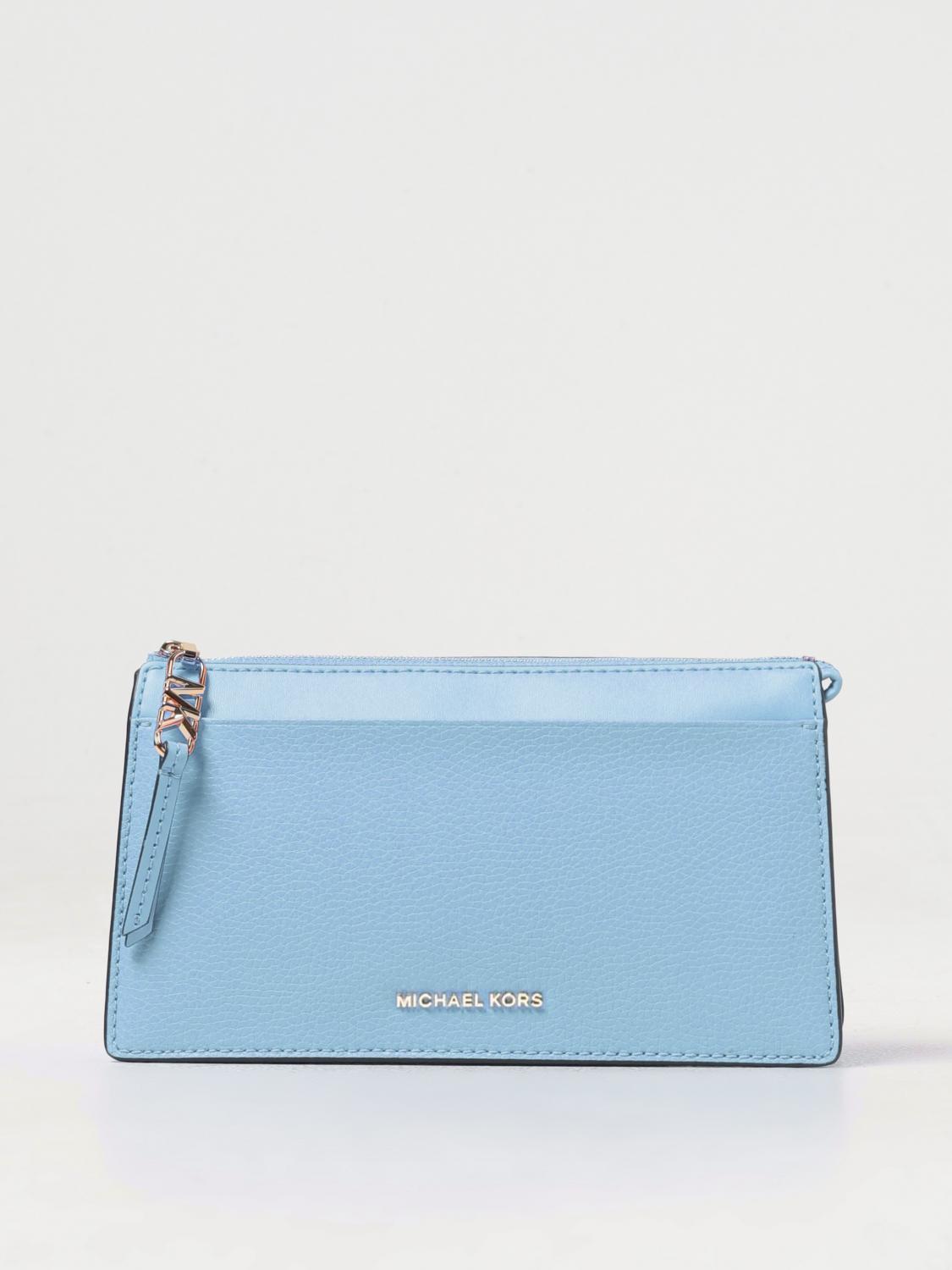 MICHAEL KORS BOLSO DE HOMBRO: Bandolera mujer Michael Kors, Azul Claro - Img 1