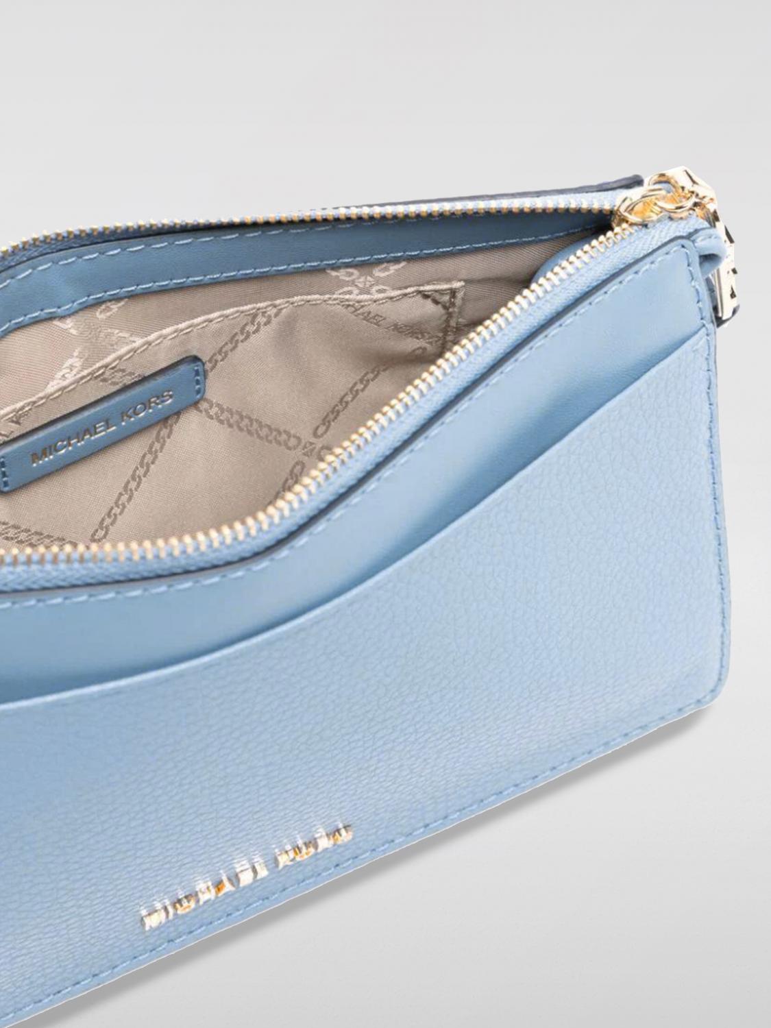 MICHAEL KORS BOLSO DE HOMBRO: Bandolera mujer Michael Kors, Azul Claro - Img 3