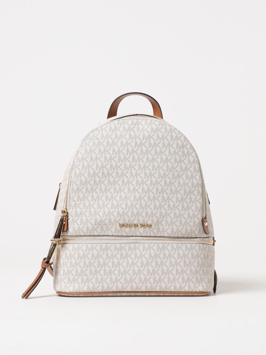 Michael Kors outlet white backpack