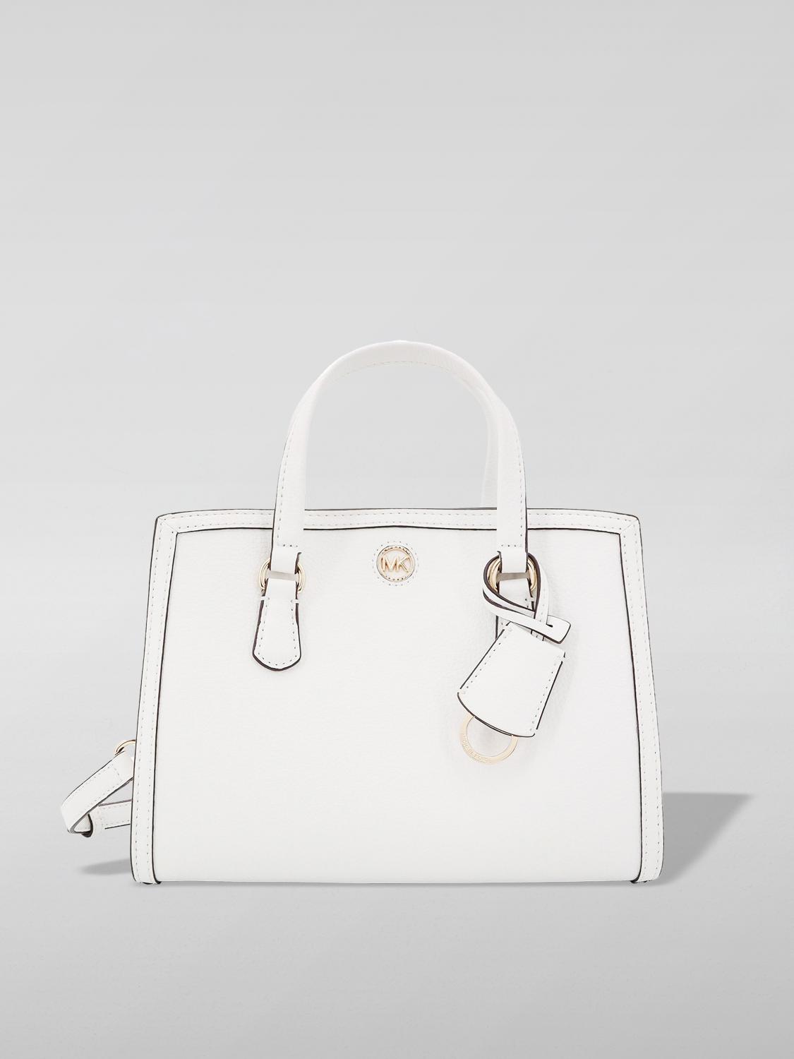 Michael Kors Chantal grained leather bag - White | 30F2G7CM1T