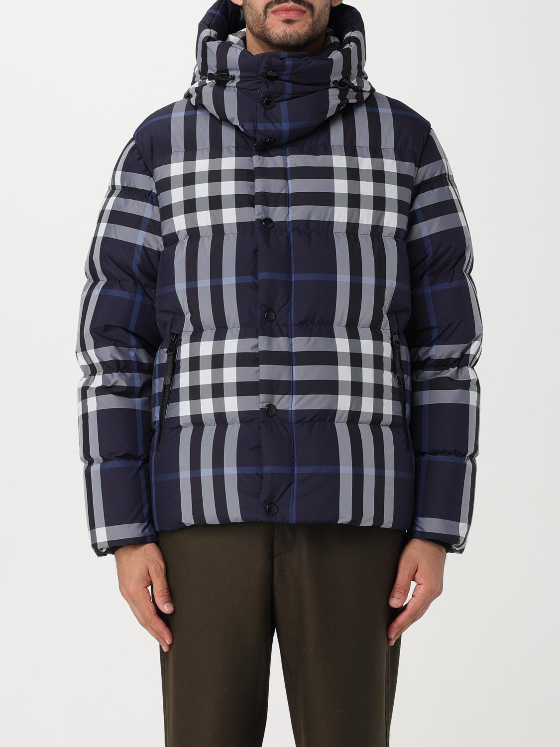 BURBERRY: Veste homme Bleu Veste Burberry 8059212 en ligne sur