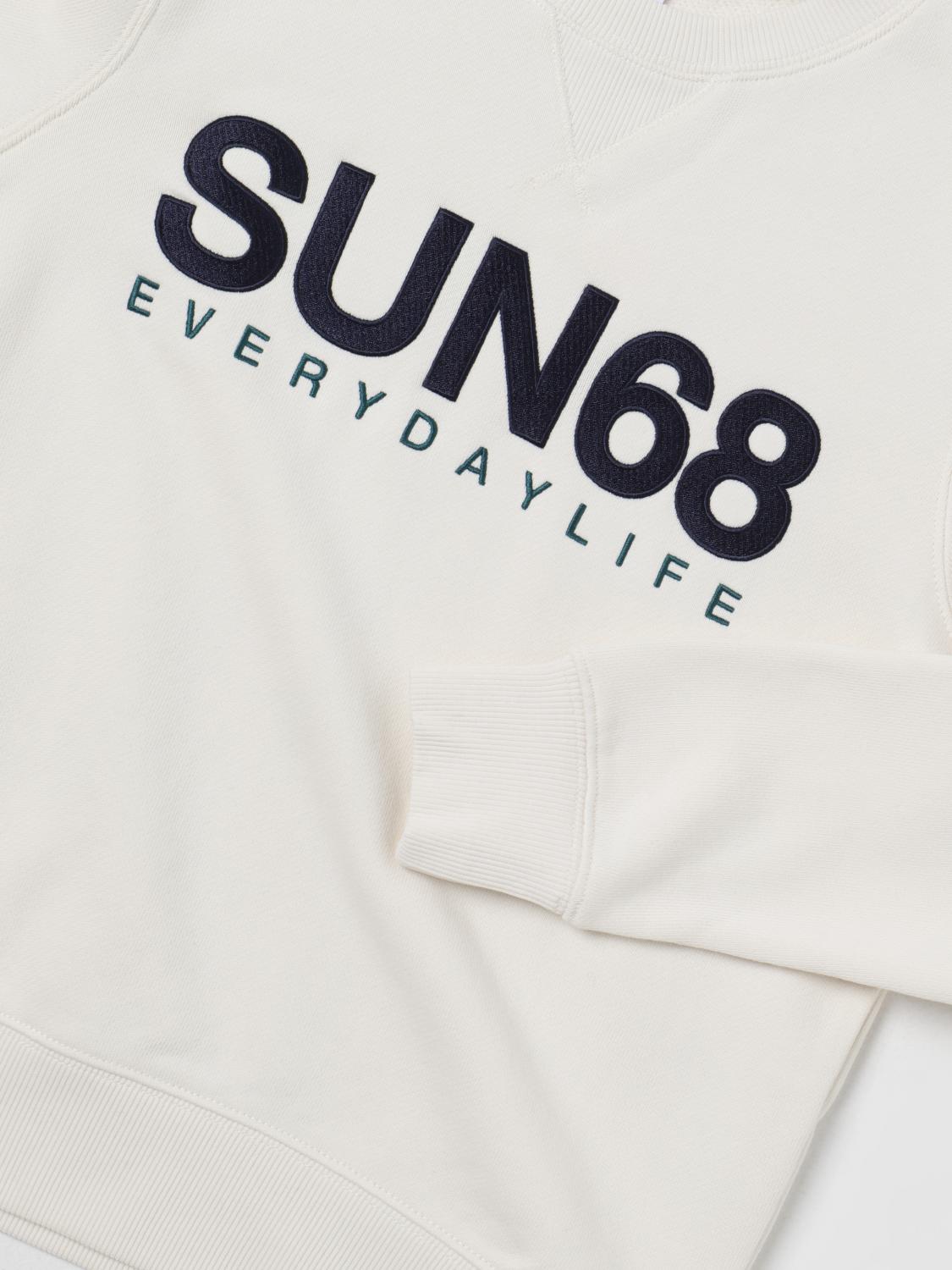 SUN68 JERSEY: Jersey niños Sun 68, Blanco - Img 3