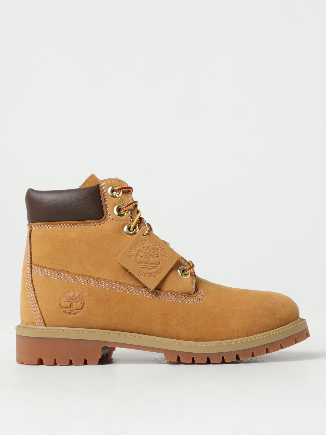 Timberland Outlet Shoes kids Yellow Timberland shoes TB0129097131 online at GIGLIO.COM