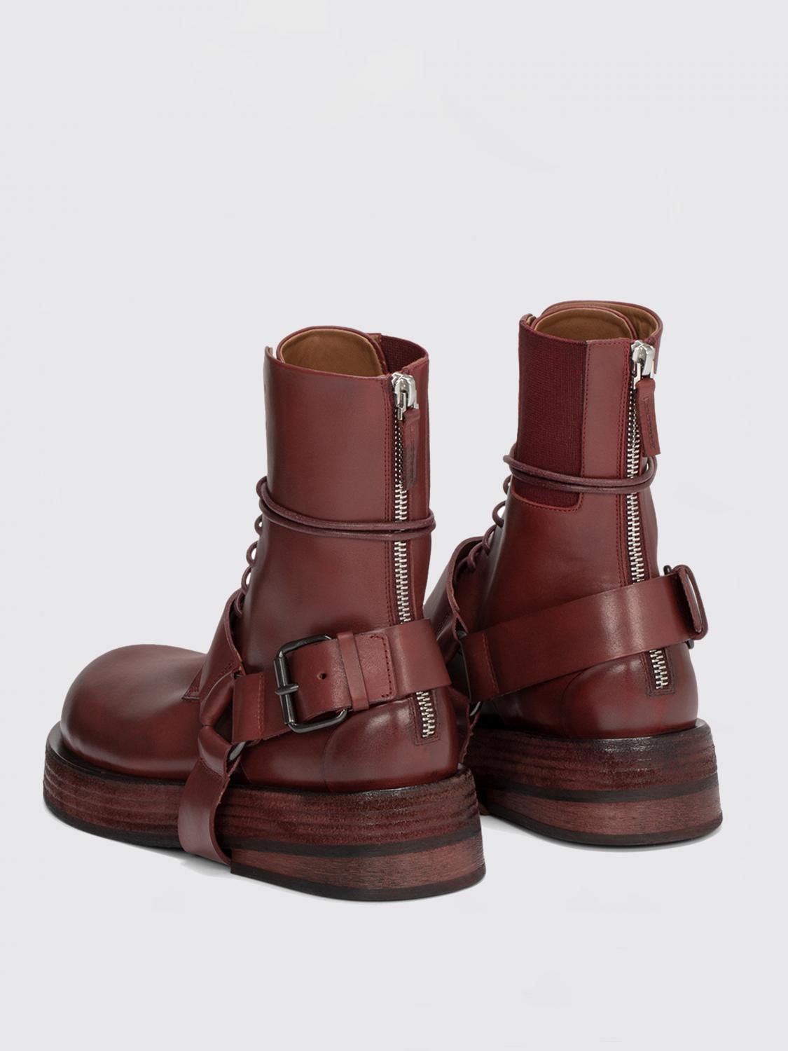 MARSÈLL BOTTES: Bottes femme Marsell, Rouge - Img 3