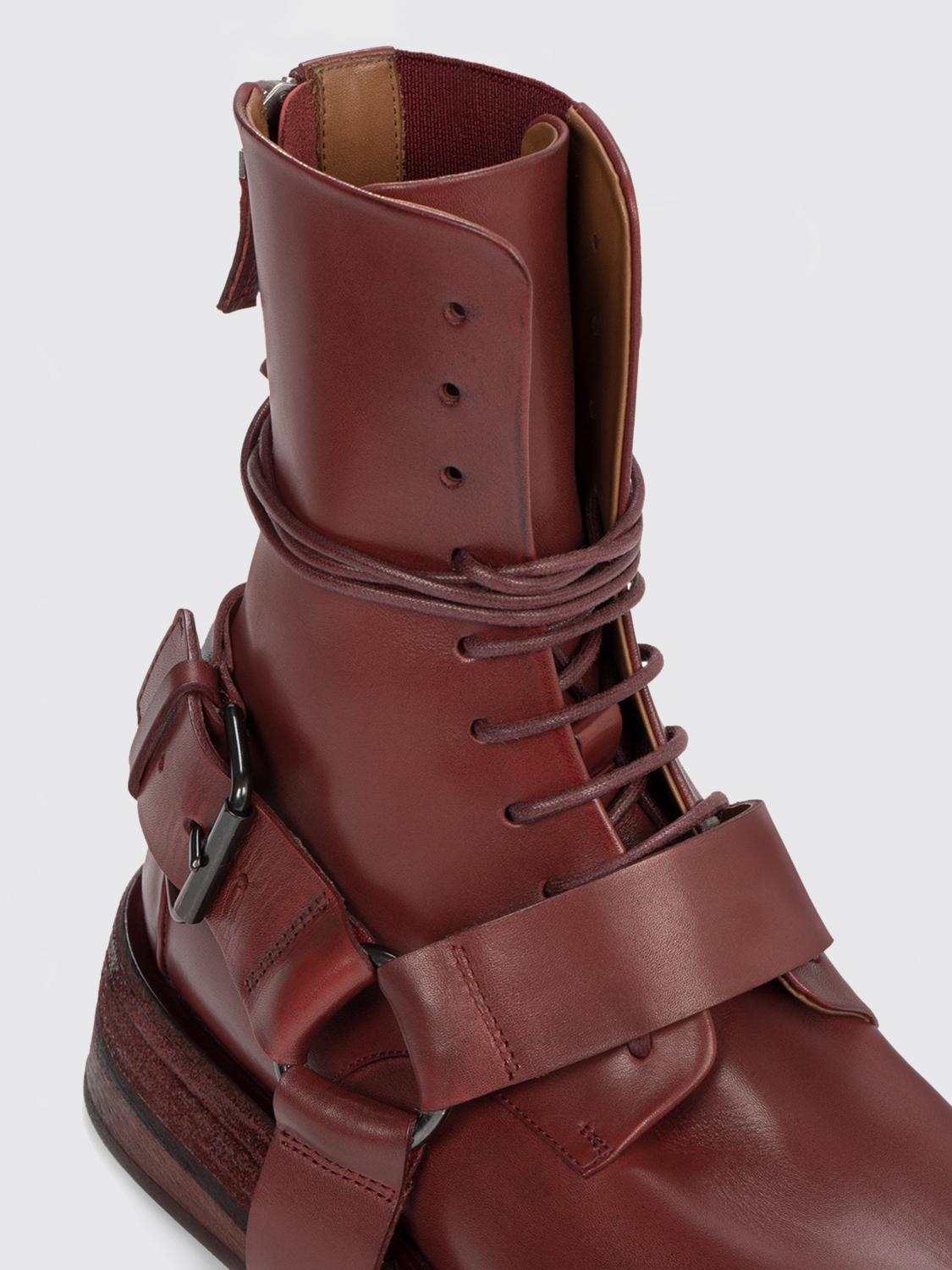 MARSÈLL BOTTES: Bottes femme Marsell, Rouge - Img 4