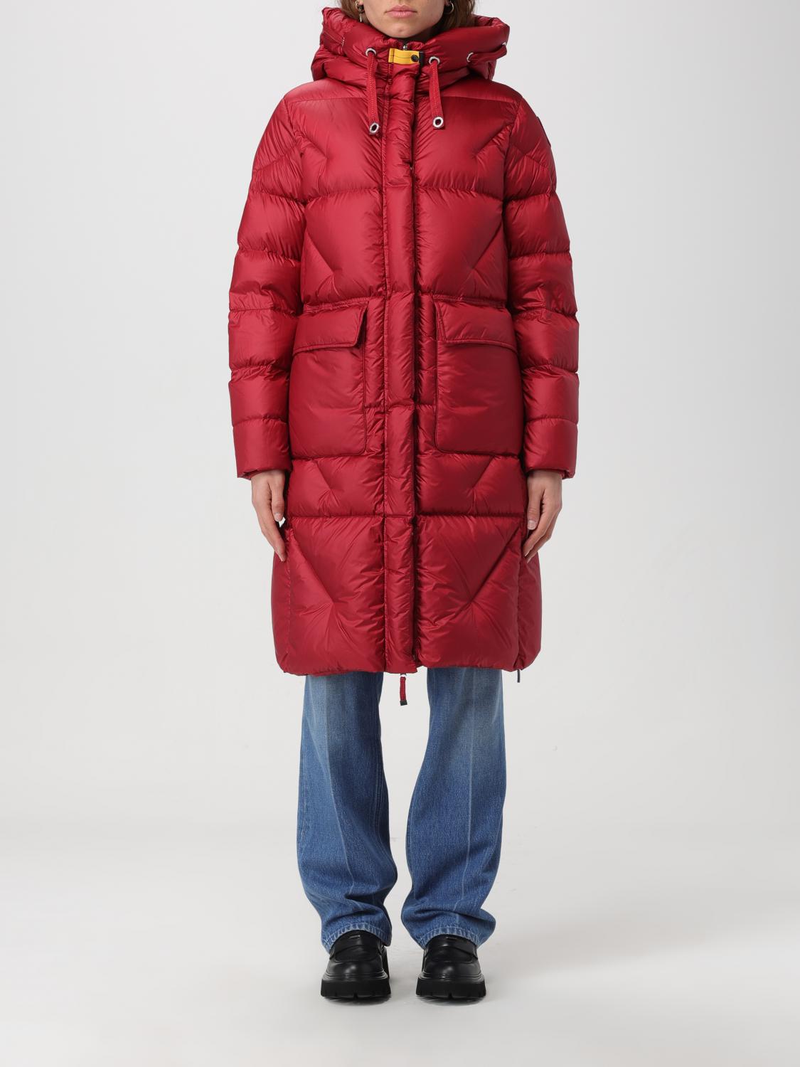 ジャケット PARAJUMPERS Woman Jacket Red 23WMPWPUHY34 0310 Parajumpers Outlet: Coat woman - Red | Parajumpers jacket