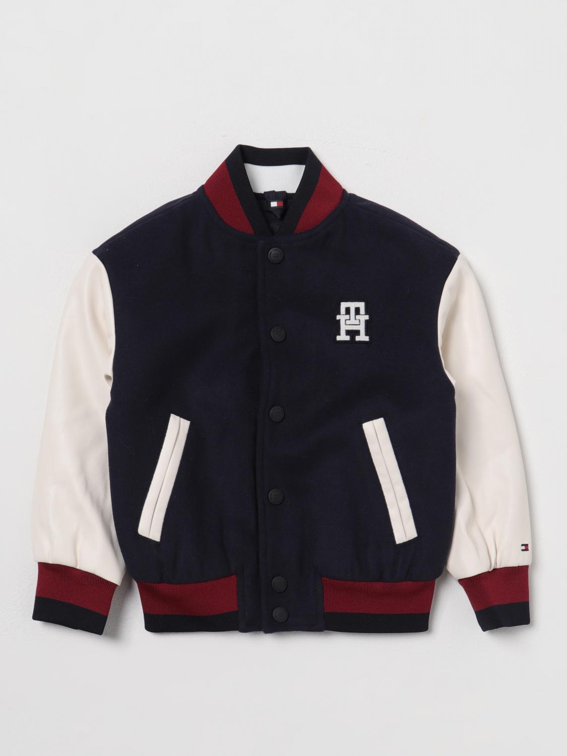 TOMMY HILFIGER JACKET: Jacket kids Tommy Hilfiger, Blue - Img 1