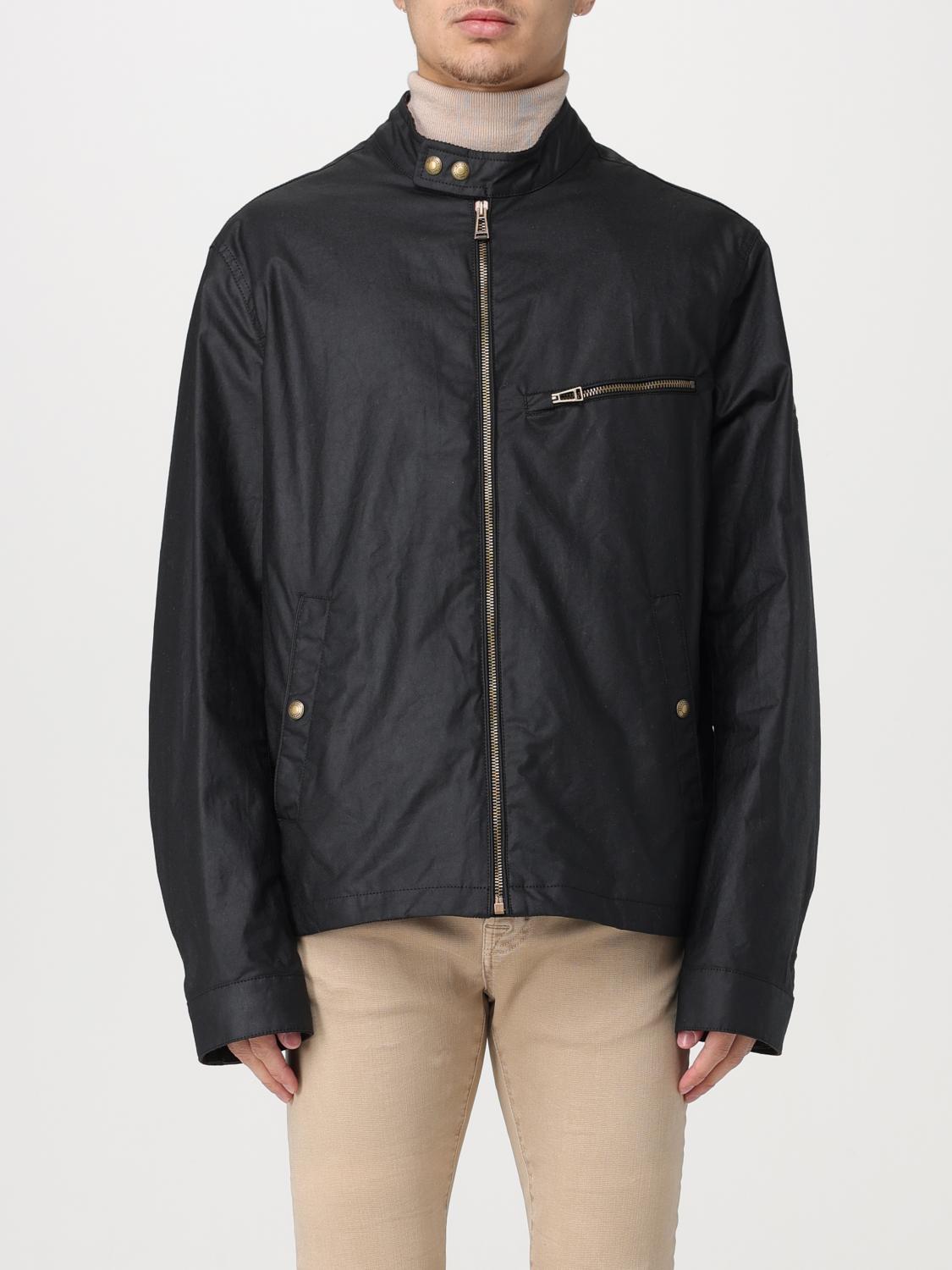 BELSTAFF ブラックジャケット サイズ52 ブルックランズ モーター
