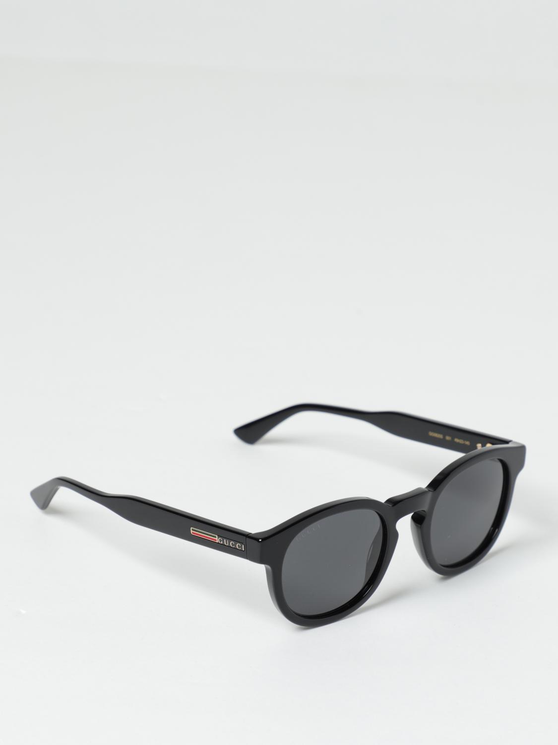 GUCCI SUNGLASSES: Gucci sunglasses in acetate, Black - Img 1