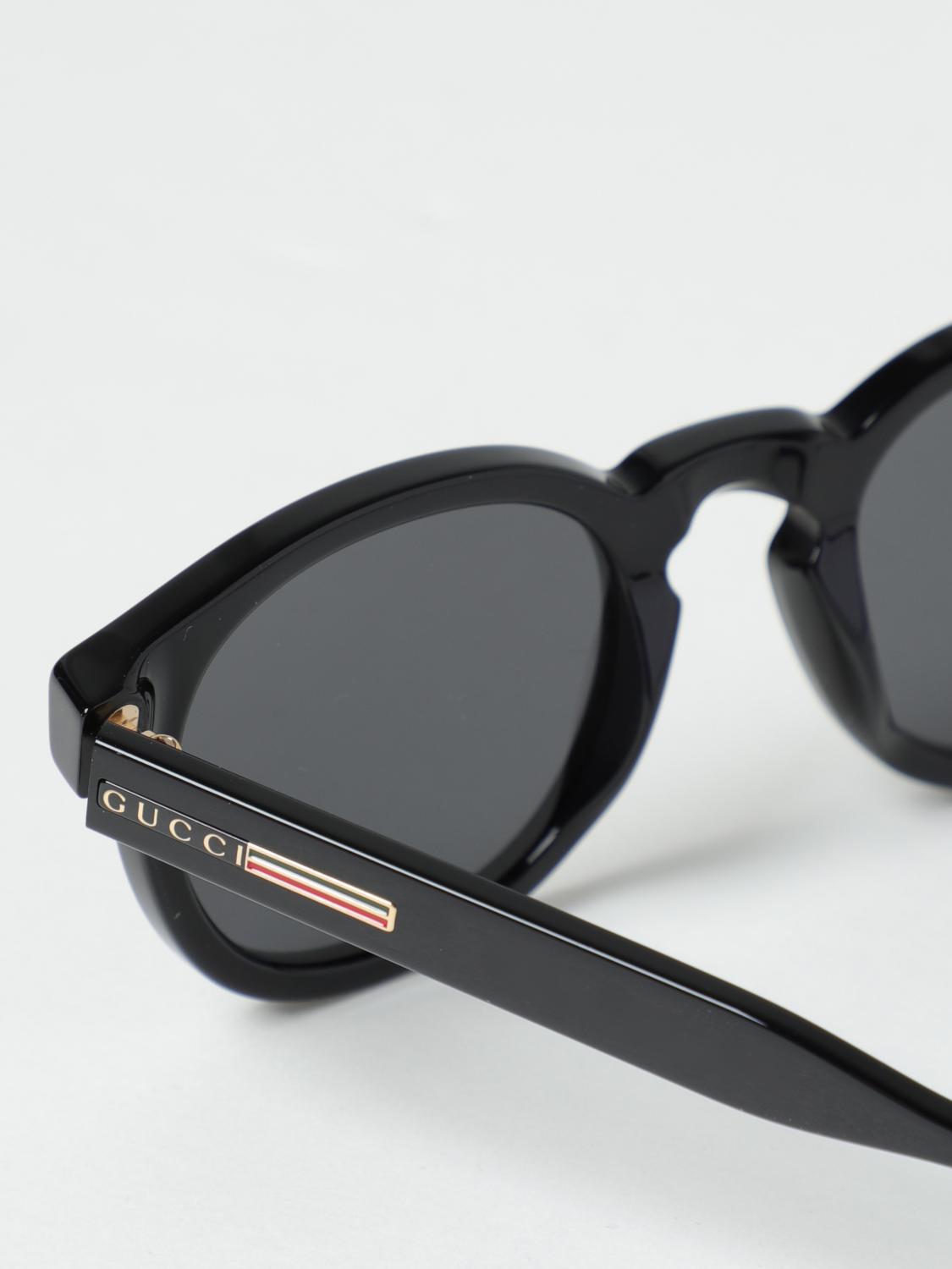 GUCCI SUNGLASSES: Gucci sunglasses in acetate, Black - Img 4