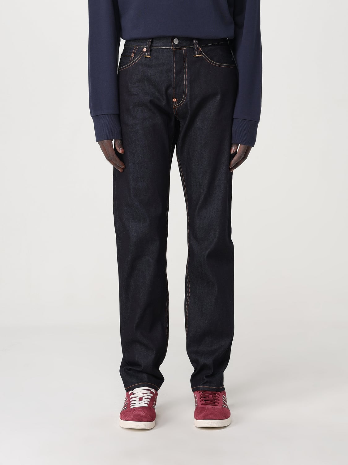 エビスジーンズ ジーンズ EVISU エヴィス カモメプリントポケット 