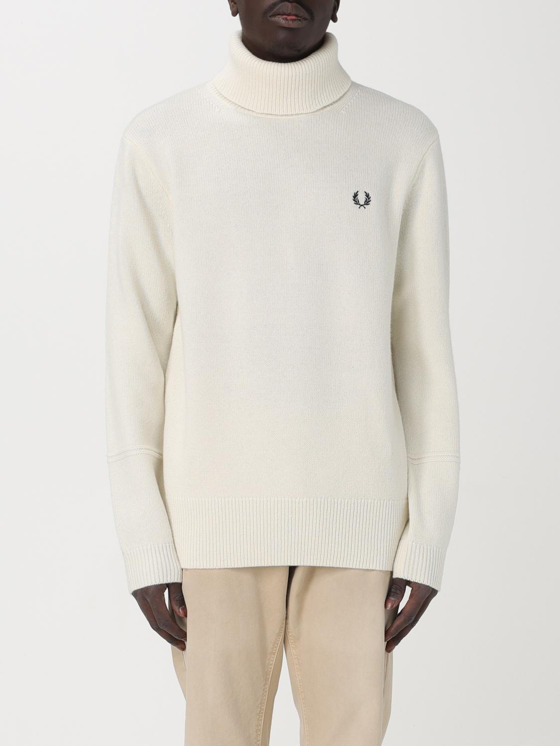 Fred Perry Sweater men - Beige | K6826 | GIGLIO.COM
