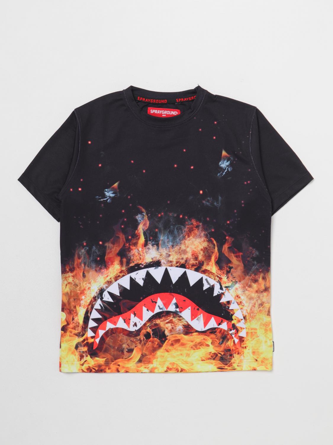 SPRAYGROUND CAMISETA: Camiseta niños Sprayground, Negro - Img 1