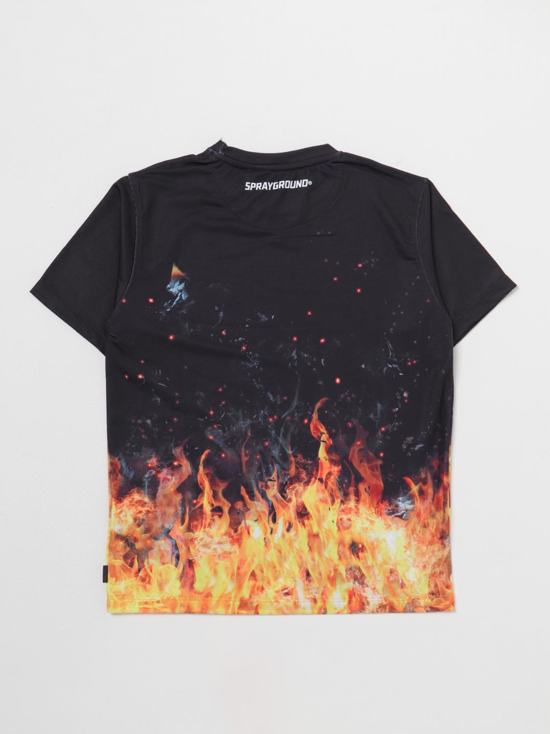 SPRAYGROUND CAMISETA: Camiseta niños Sprayground, Negro - Img 2