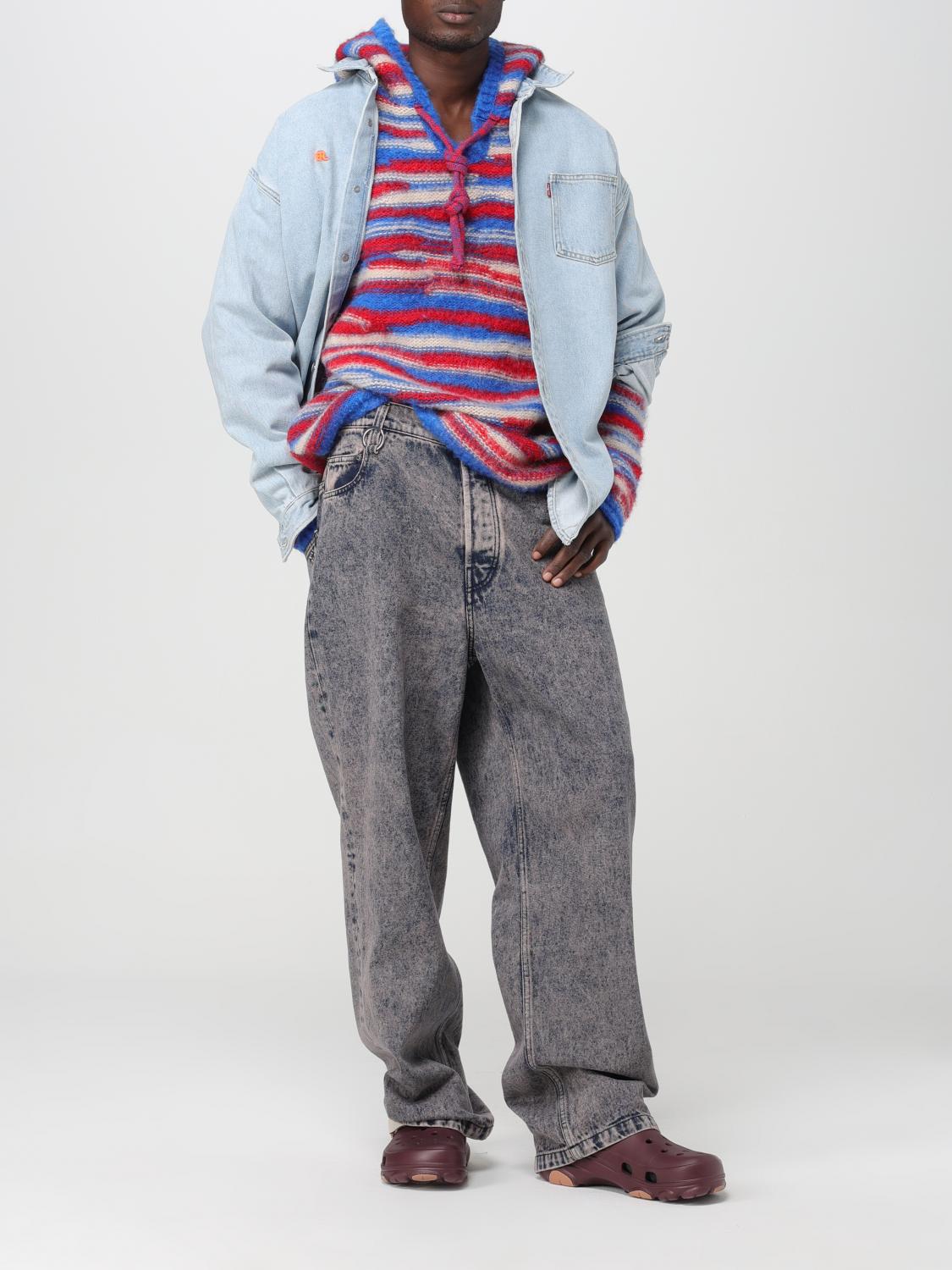 ERL SWEATER: Sweater men Erl, Red - Img 2