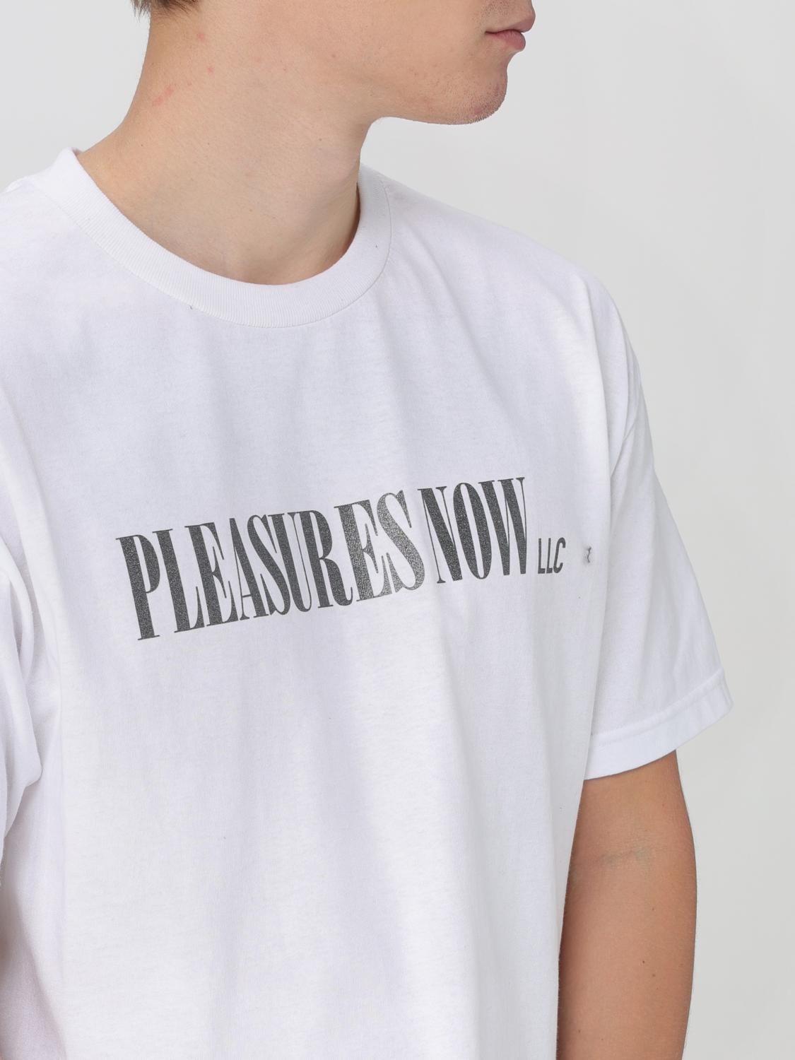 PLEASURES T-SHIRT: T-shirt men Pleasures, White - Img 3