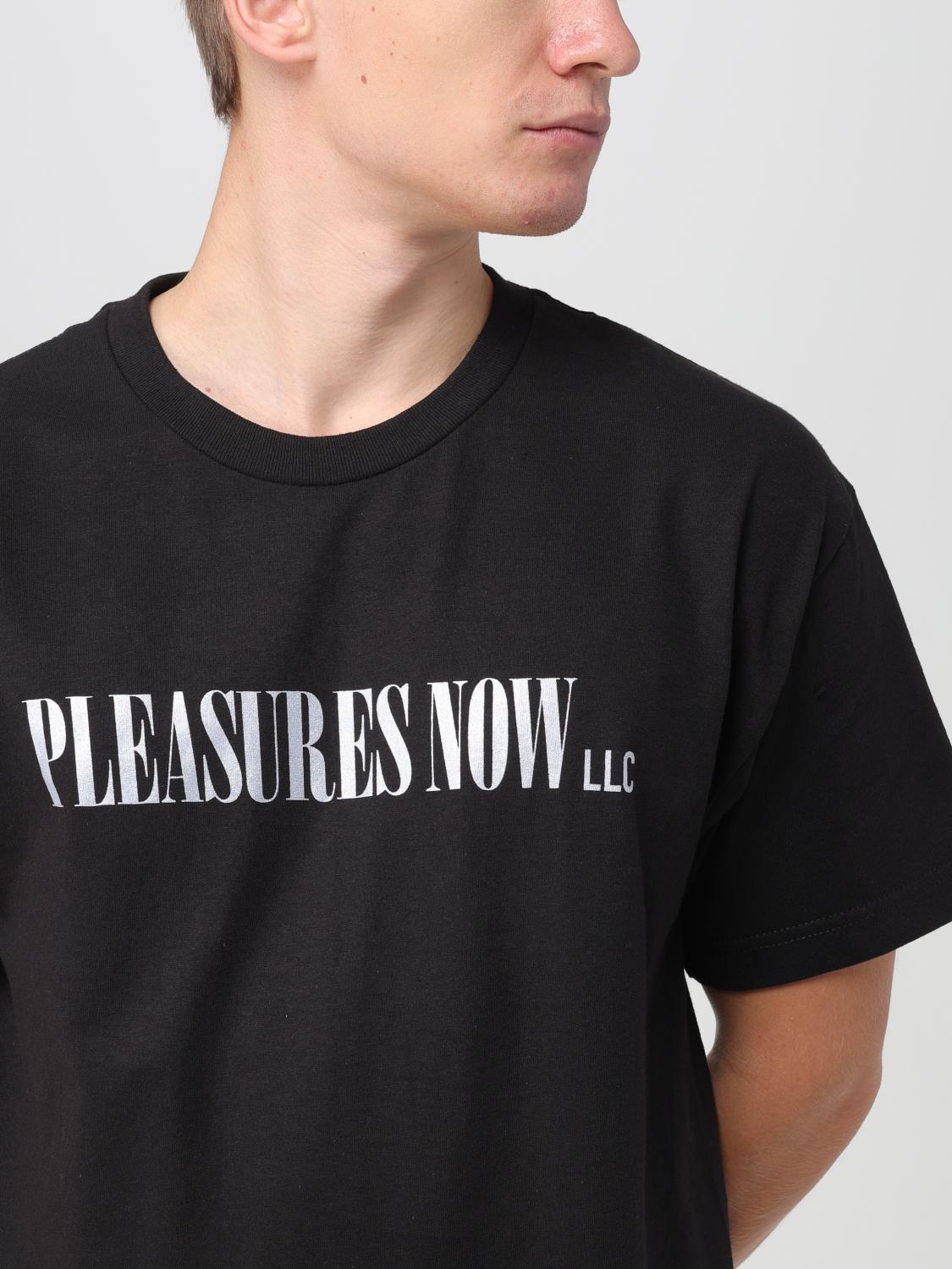 PLEASURES Tシャツ: Tシャツ メンズ Pleasures, ブラック - Img 3