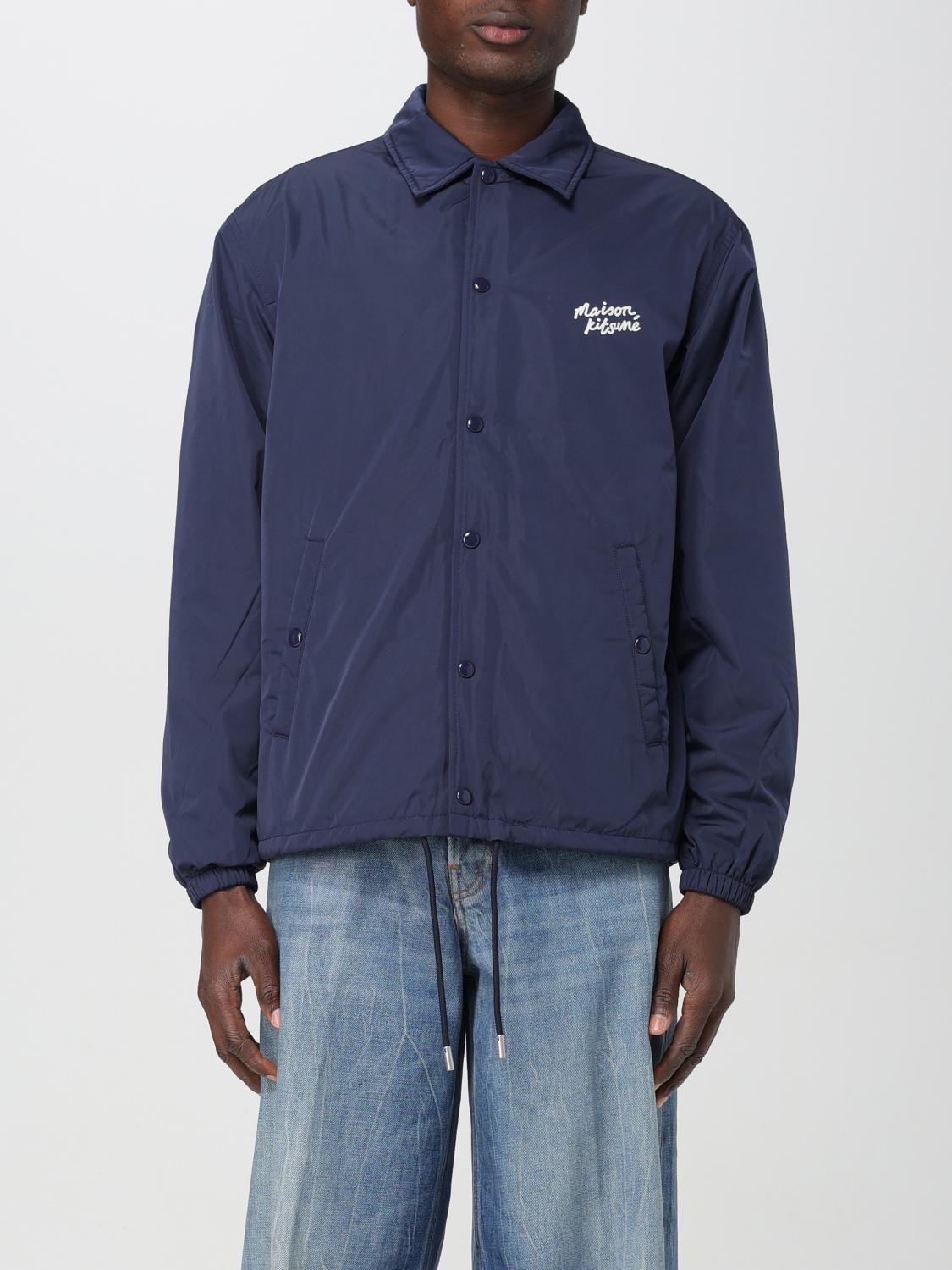Maison Kitsuné Jacket men - Blue | LM02202WQ4020 | GIGLIO.COM