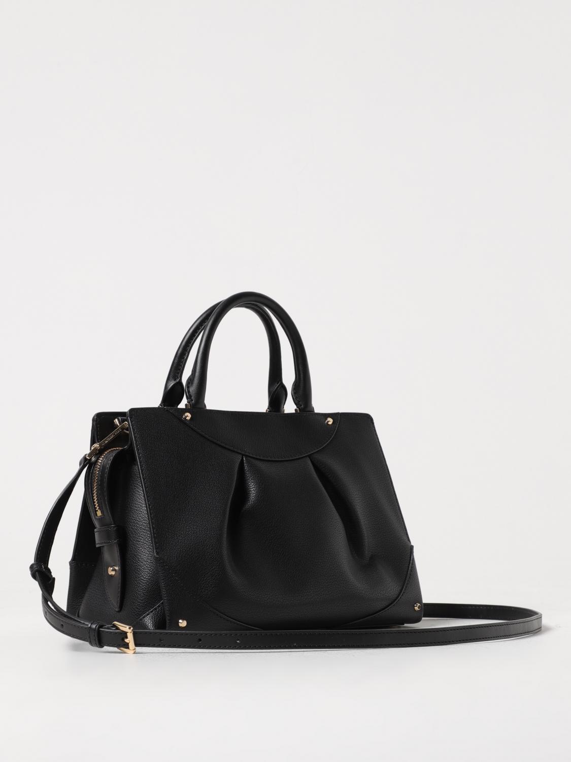 MICHAEL KORS BORSA A MANO: Borsa Enzo Michael Kors in pelle a grana, Nero - Img 2