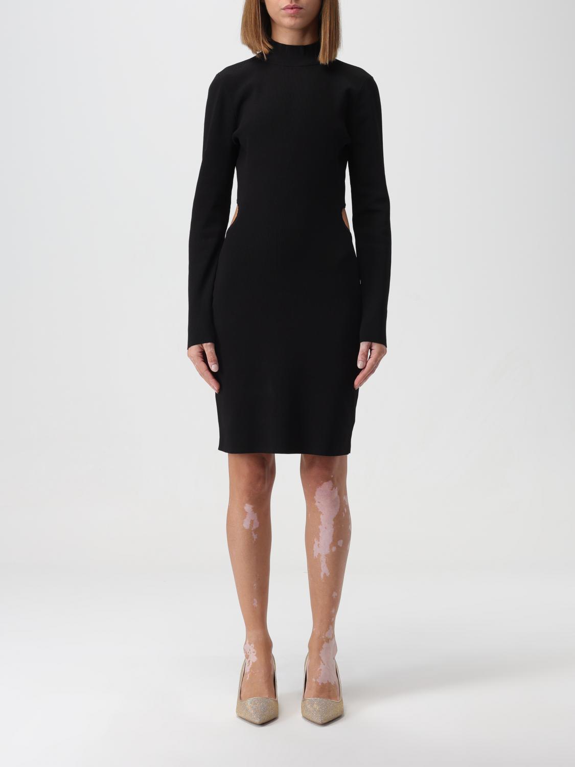 Michael Kors dress in stretch knit - Black
