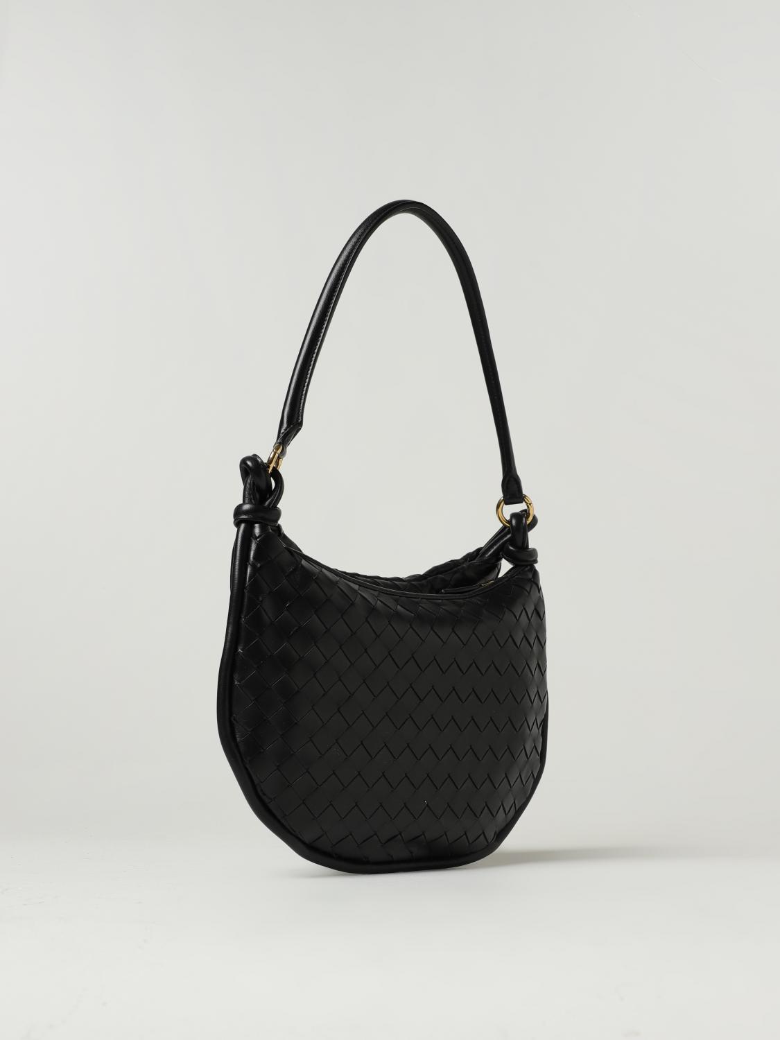 BOTTEGA VENETA SCHULTERTASCHE: Schultertasche damen Bottega Veneta, Schwarz - Img 2