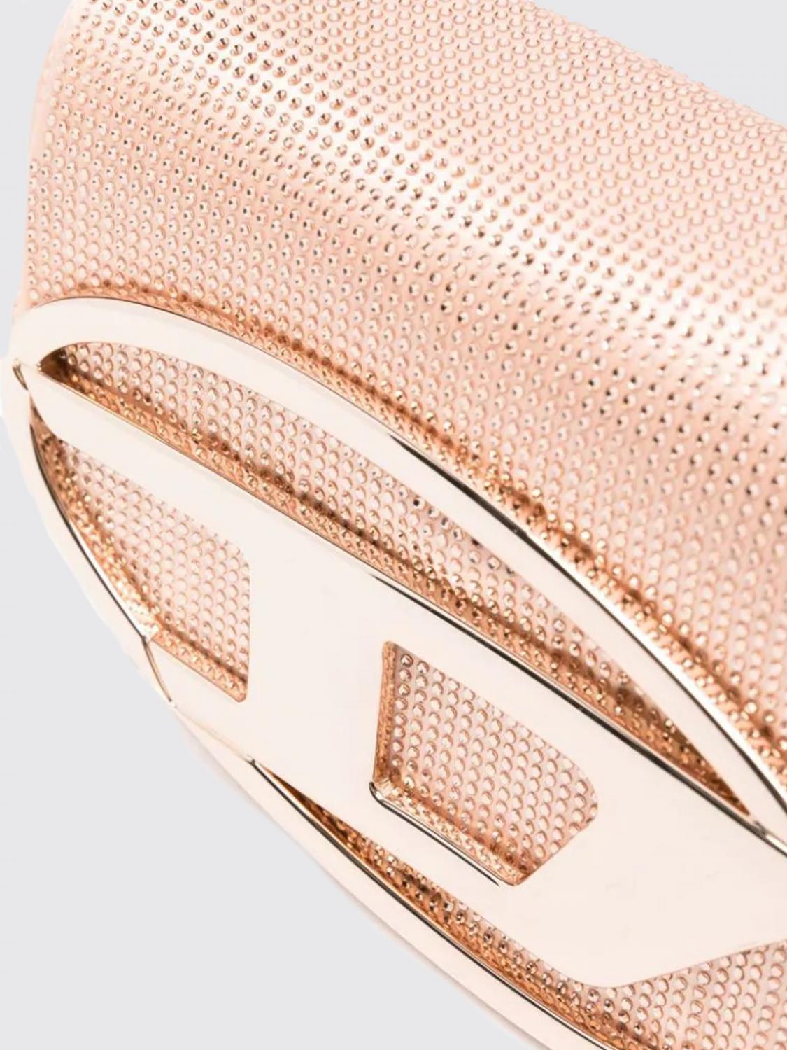 Sac à Bandoulière Diesel Rose - Style élégant Avec Sangle Cloutée, Neuf Sans étiquette