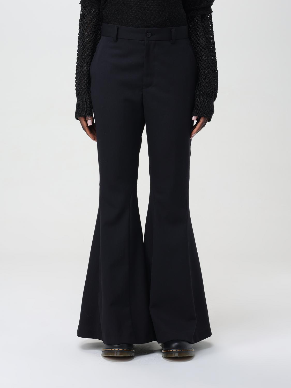 NOIR KEI NINOMIYA: Pants woman - Black | Noir Kei Ninomiya pants