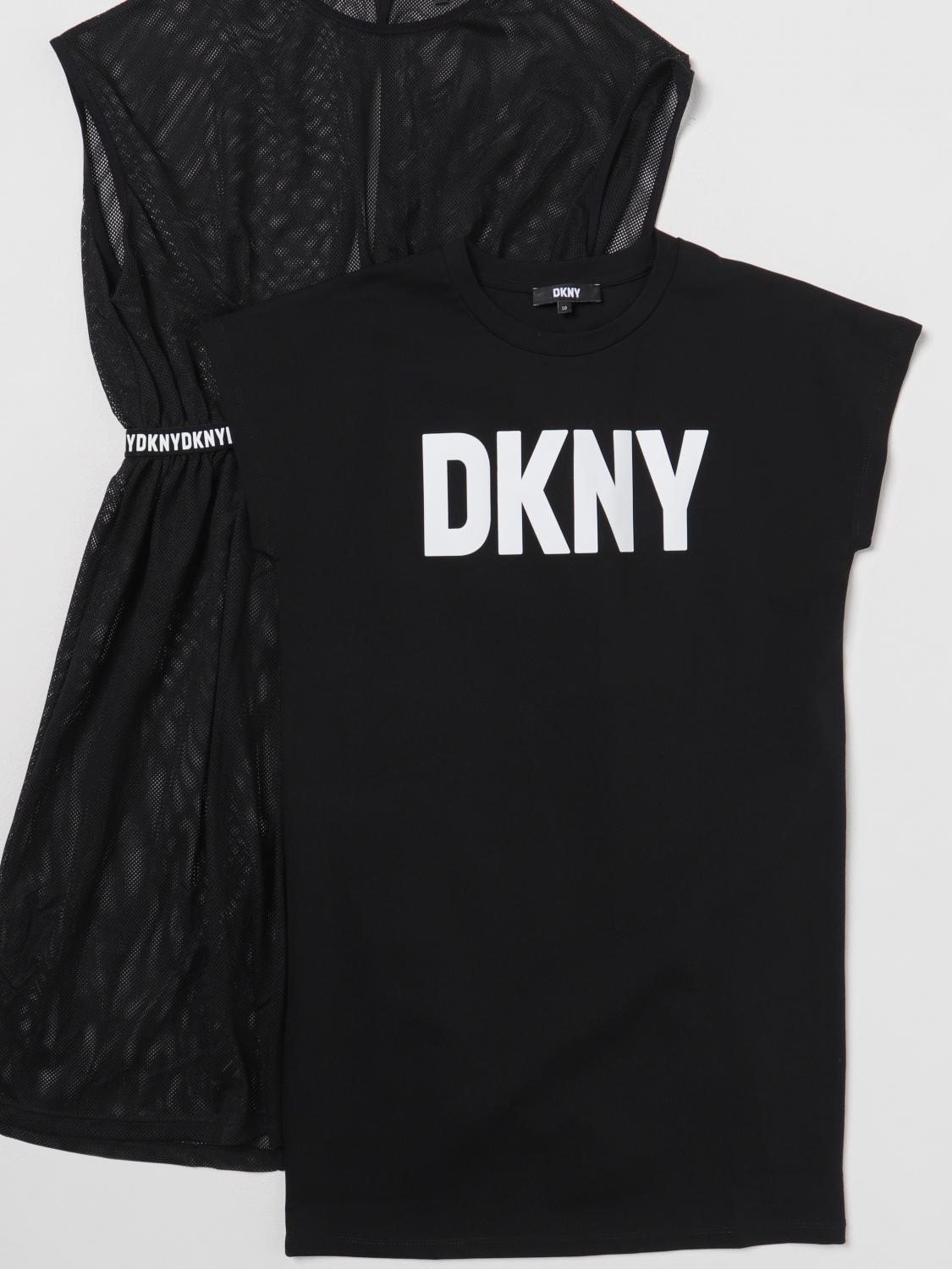 DKNY VESTIDO: Traje niños Dkny, Negro - Img 3