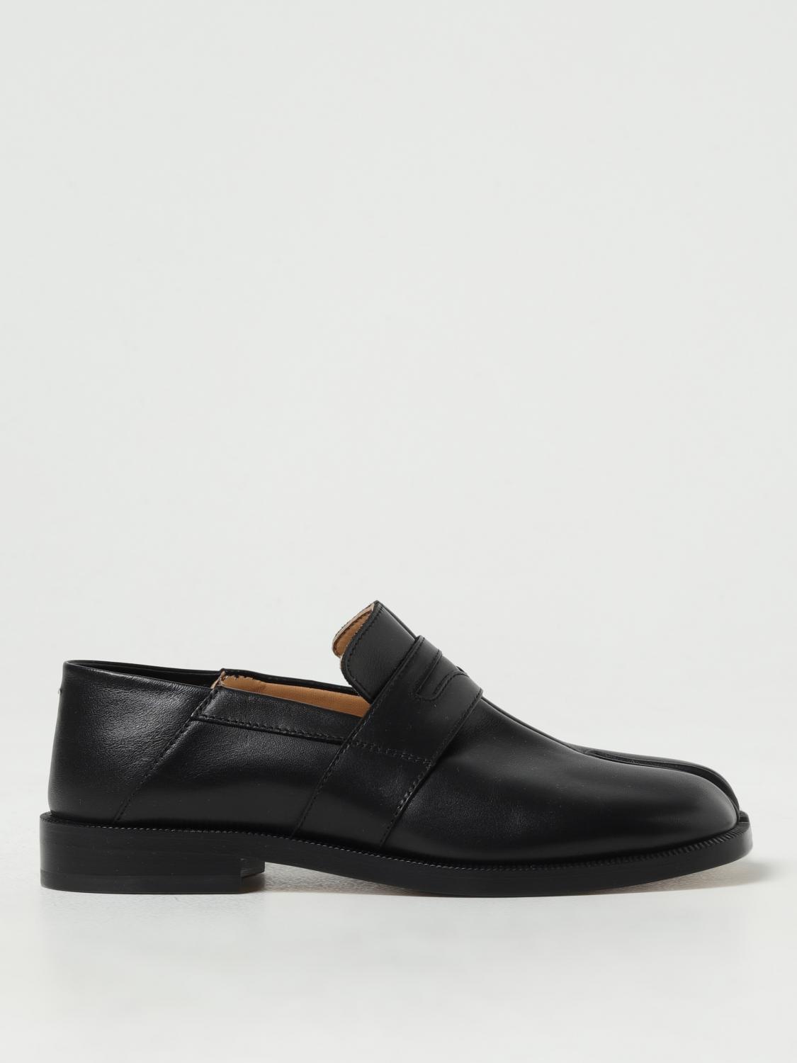 Maison Margiela Maison Tabi Margiela loafer in leather - Black