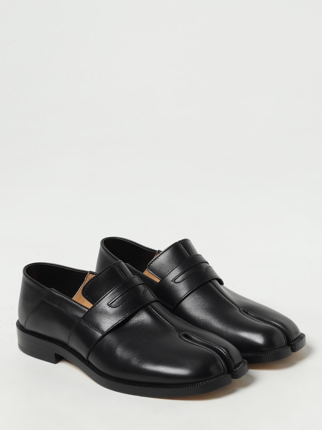 Maison Margiela Maison Tabi Margiela loafer in leather - Black