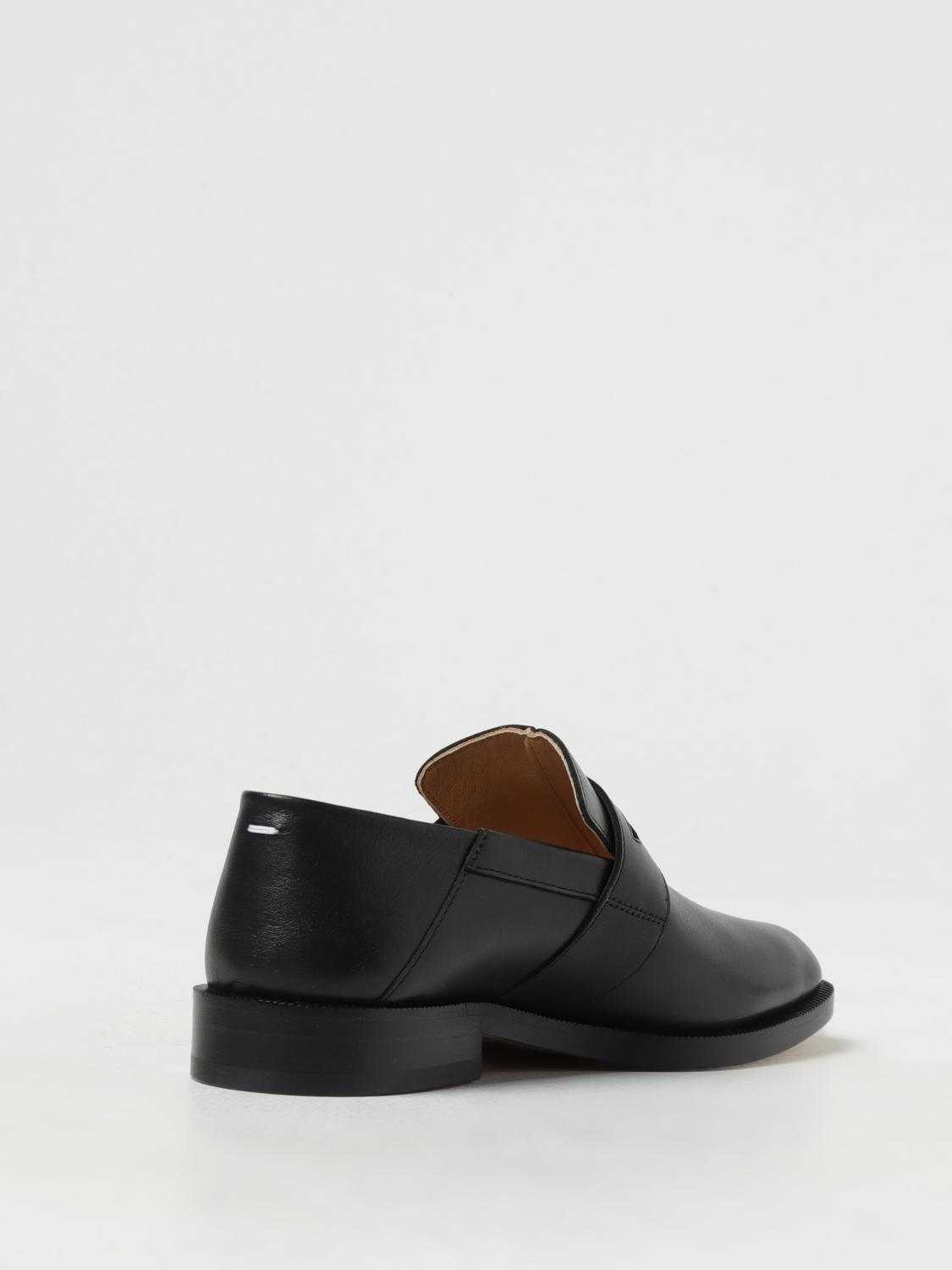 Maison Margiela Maison Tabi Margiela loafer in leather - Black