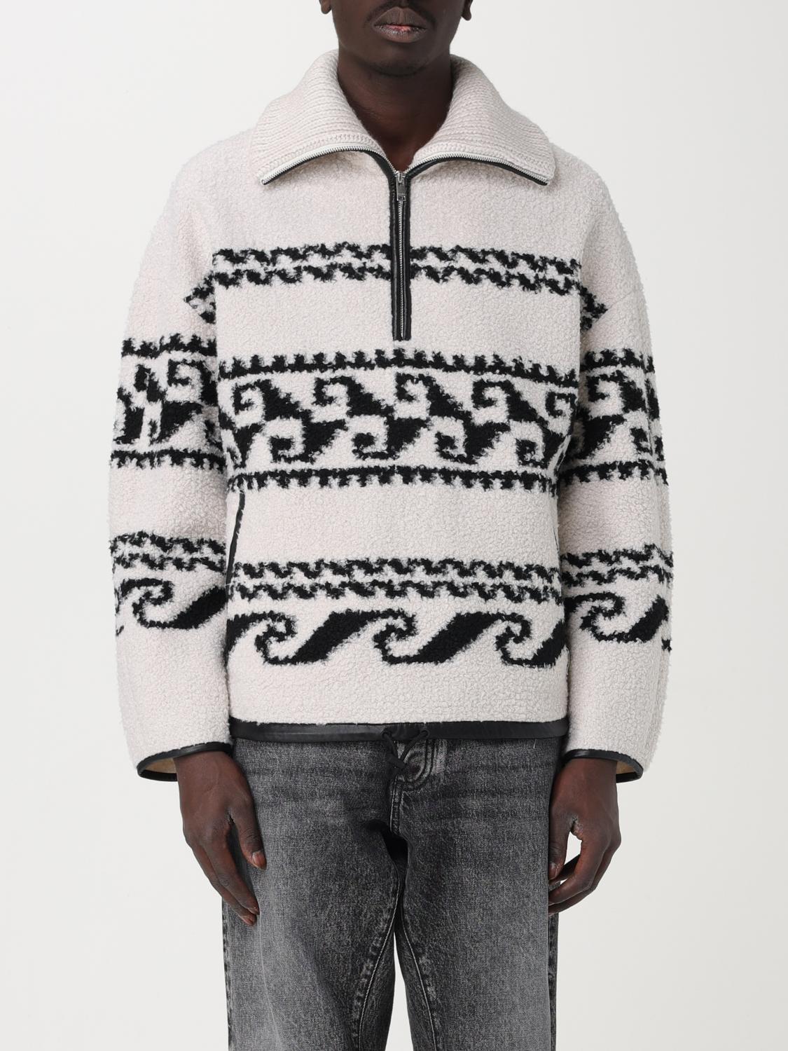 ISABEL MARANT: fleece jacket Ecru Isabel Marant jacket