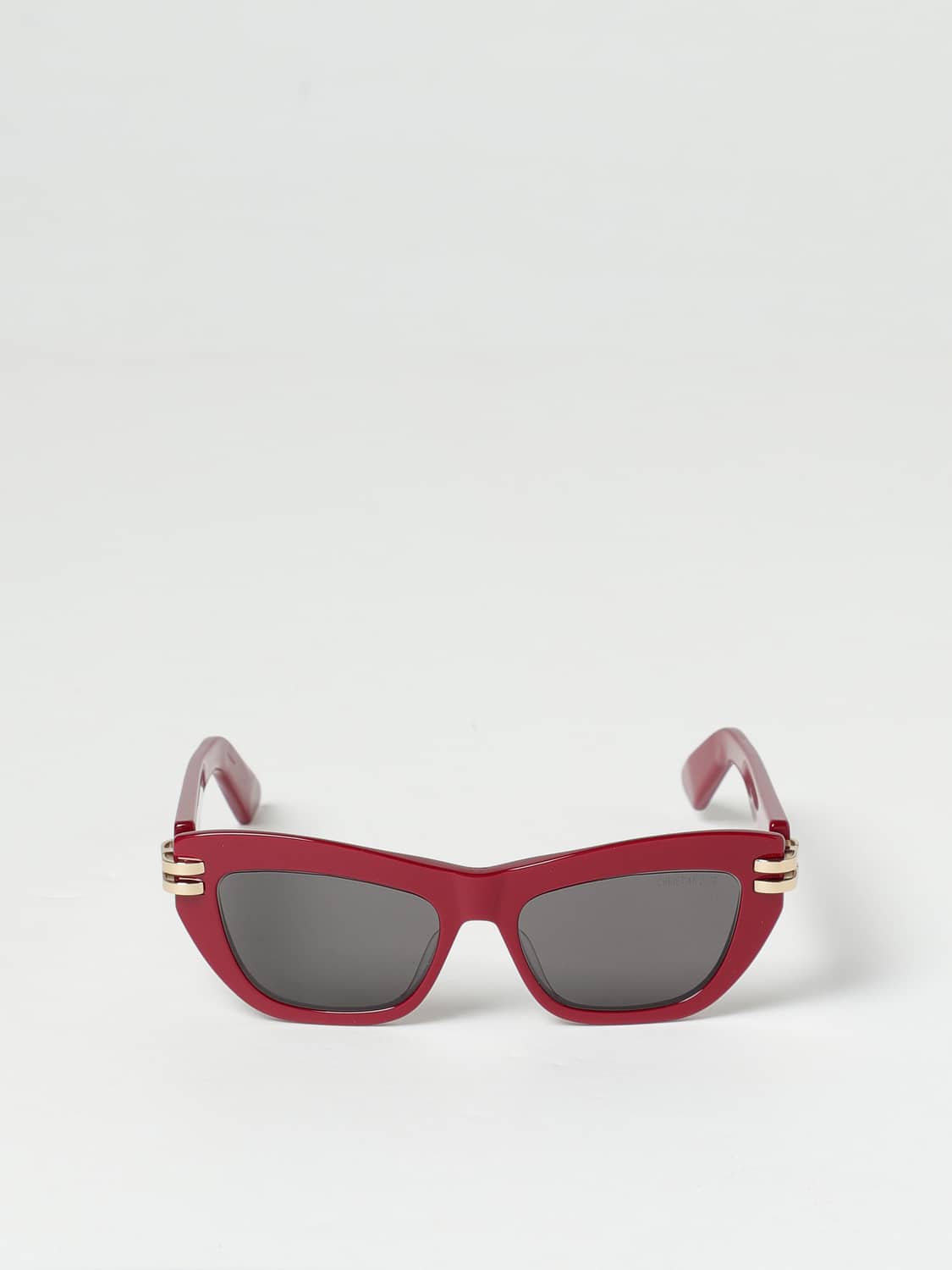 Dior B2U cat-eye sunglasses in acetate - Burgundy | CDIOR  display picture 3