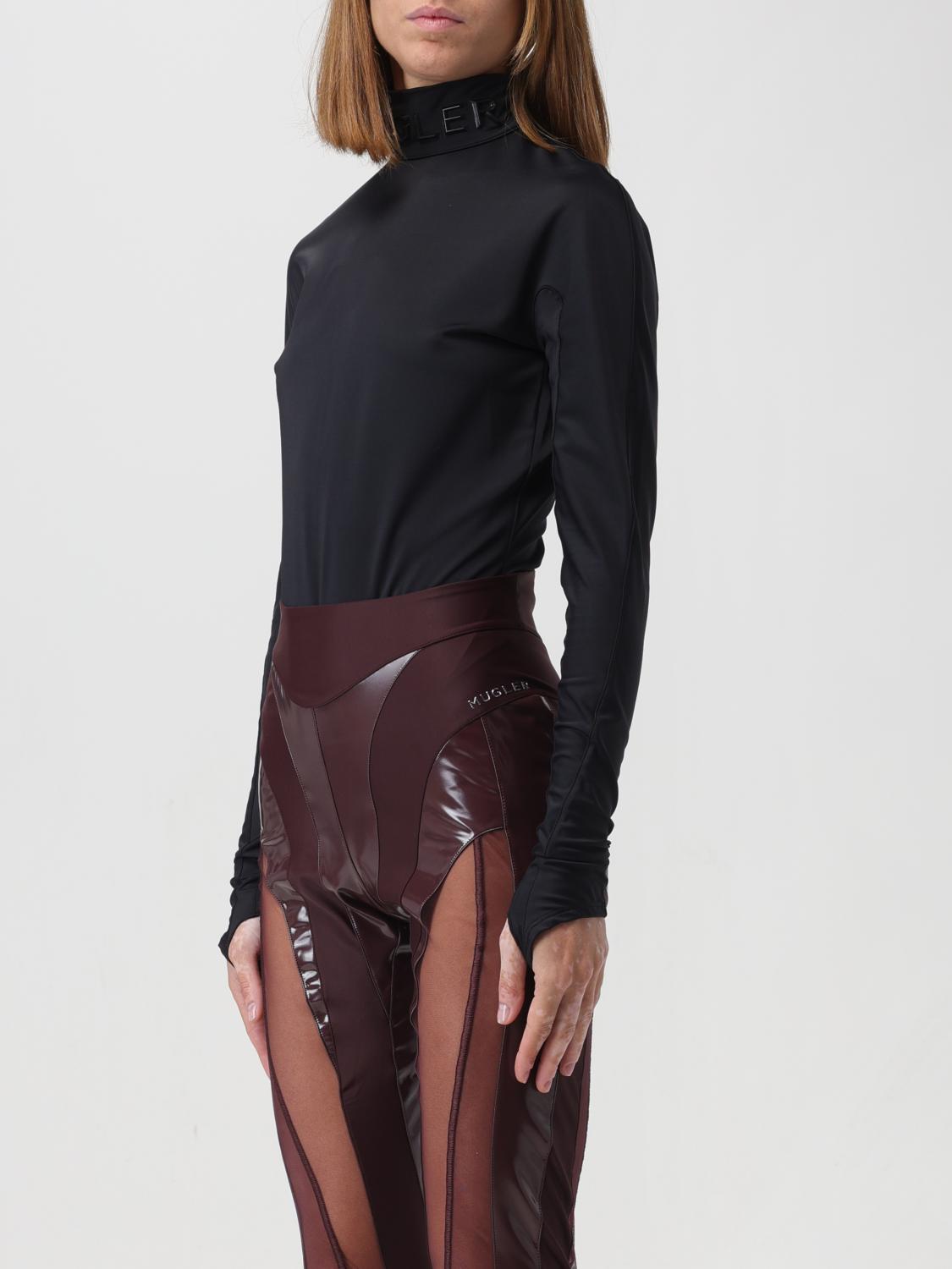MUGLER BODY: Body damen Mugler, Schwarz - Img 4