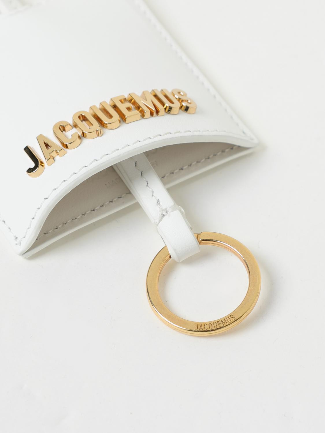 キーホルダー・キーリング JACQUEMUS FW23 KEYCHAIN WITH LOGO (236AC327_3108100) JACQUEMUS: Key chain woman - White | Jacquemus key chain