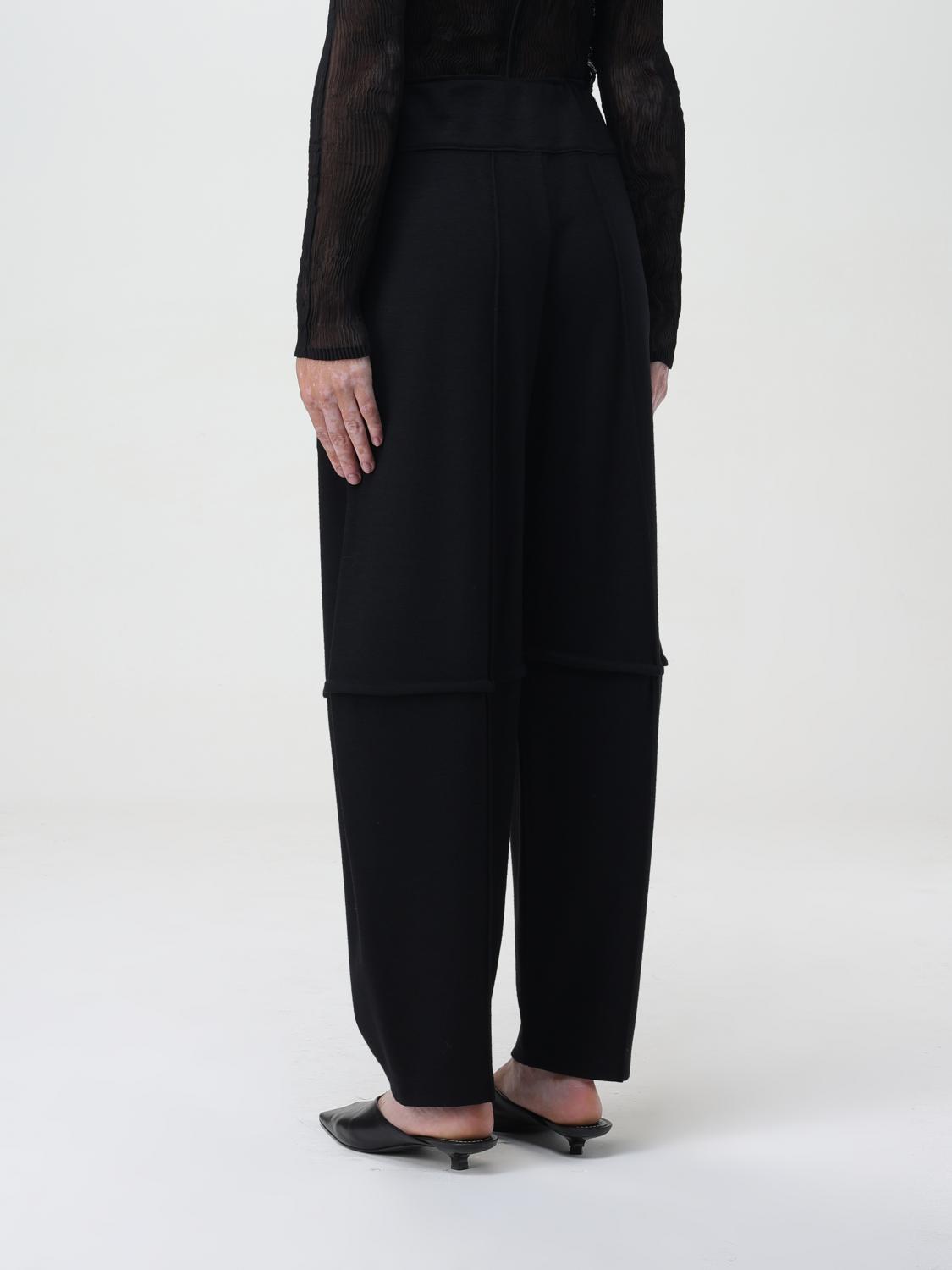 ISSEY MIYAKE HOSE: Hose damen Issey Miyake, Schwarz - Img 3