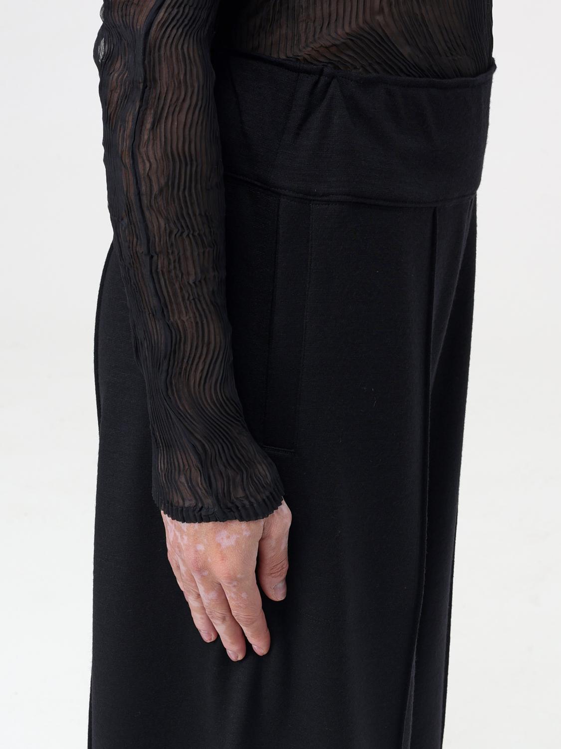 ISSEY MIYAKE HOSE: Hose damen Issey Miyake, Schwarz - Img 5