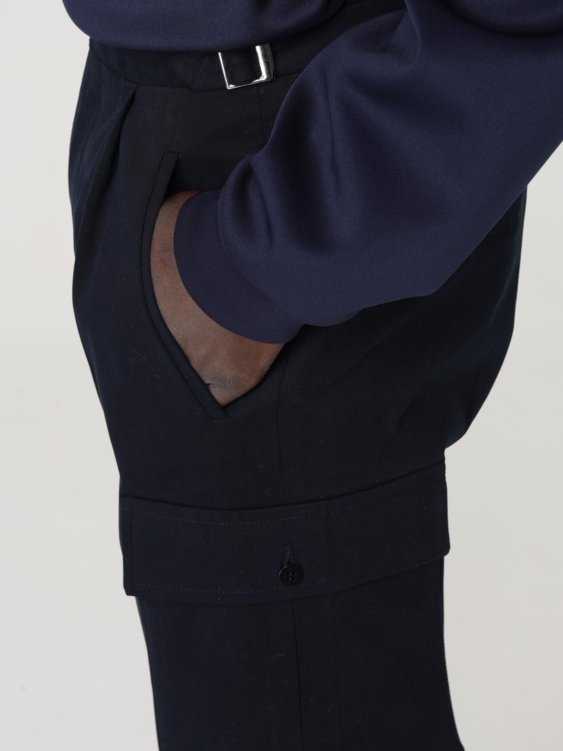 KITON 팬츠: 팬츠 남성 Kiton, 블랙 - Img 5