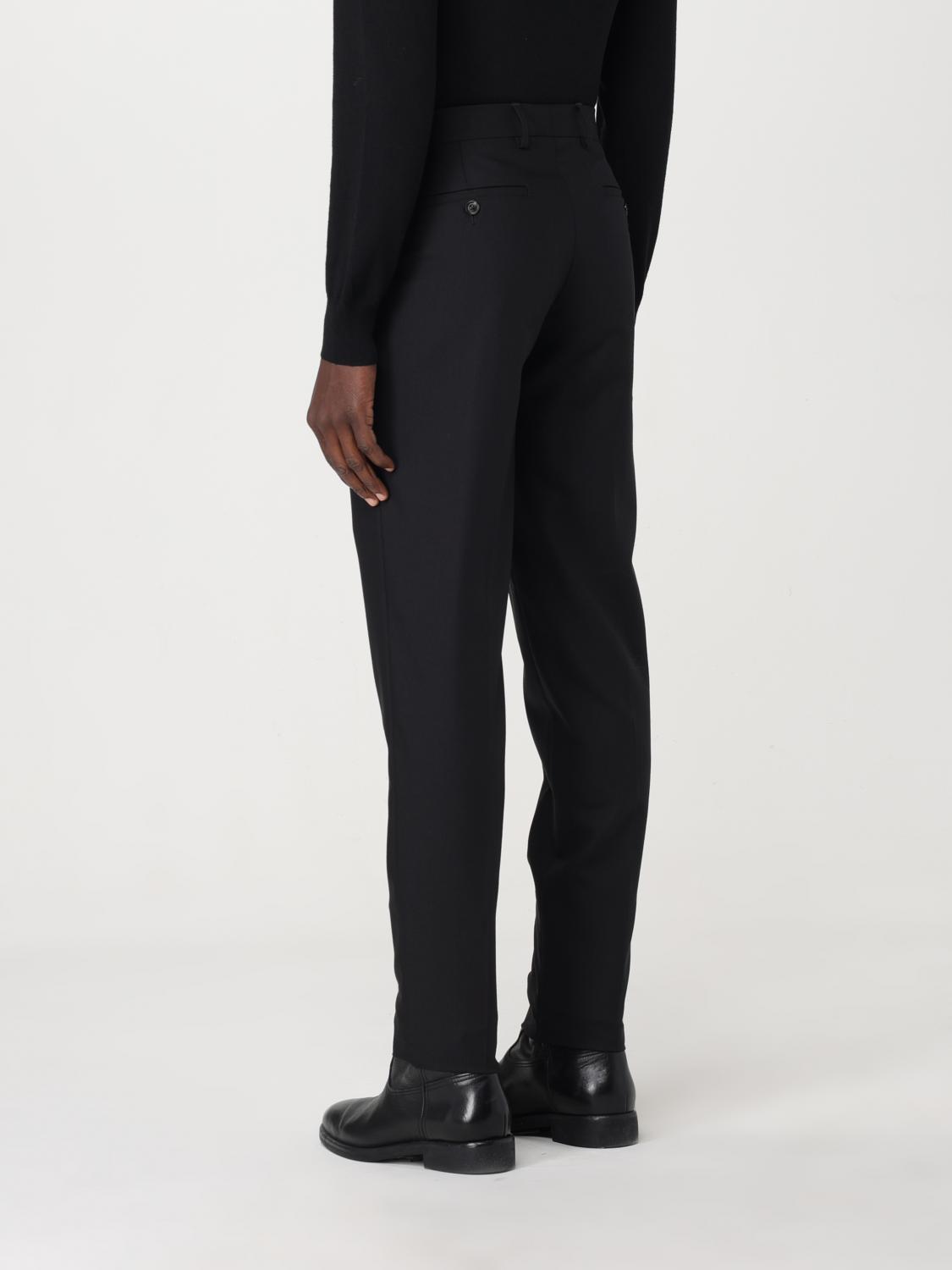 LARDINI PANTS: Pants men Lardini, Black - Img 2