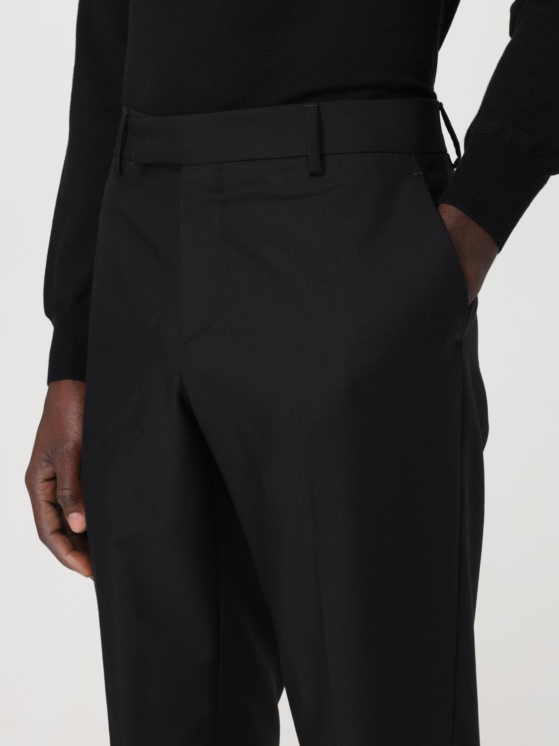 LARDINI PANTS: Pants men Lardini, Black - Img 3