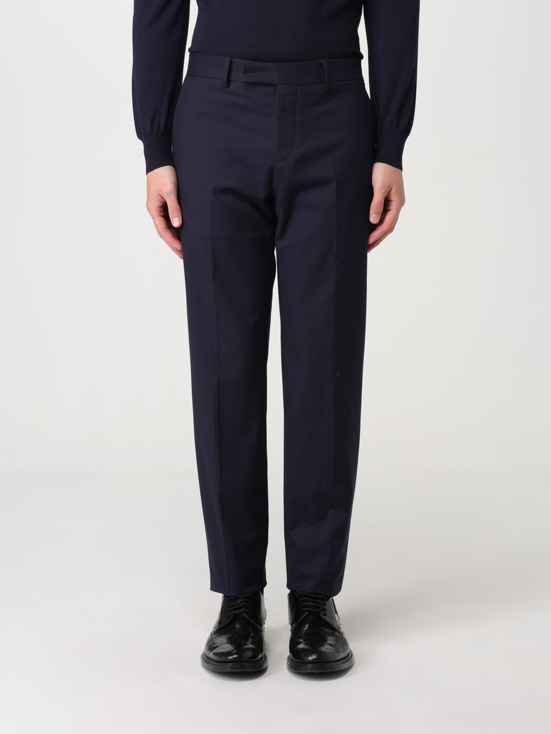 LARDINI PANTS: Pants men Lardini, Blue - Img 1