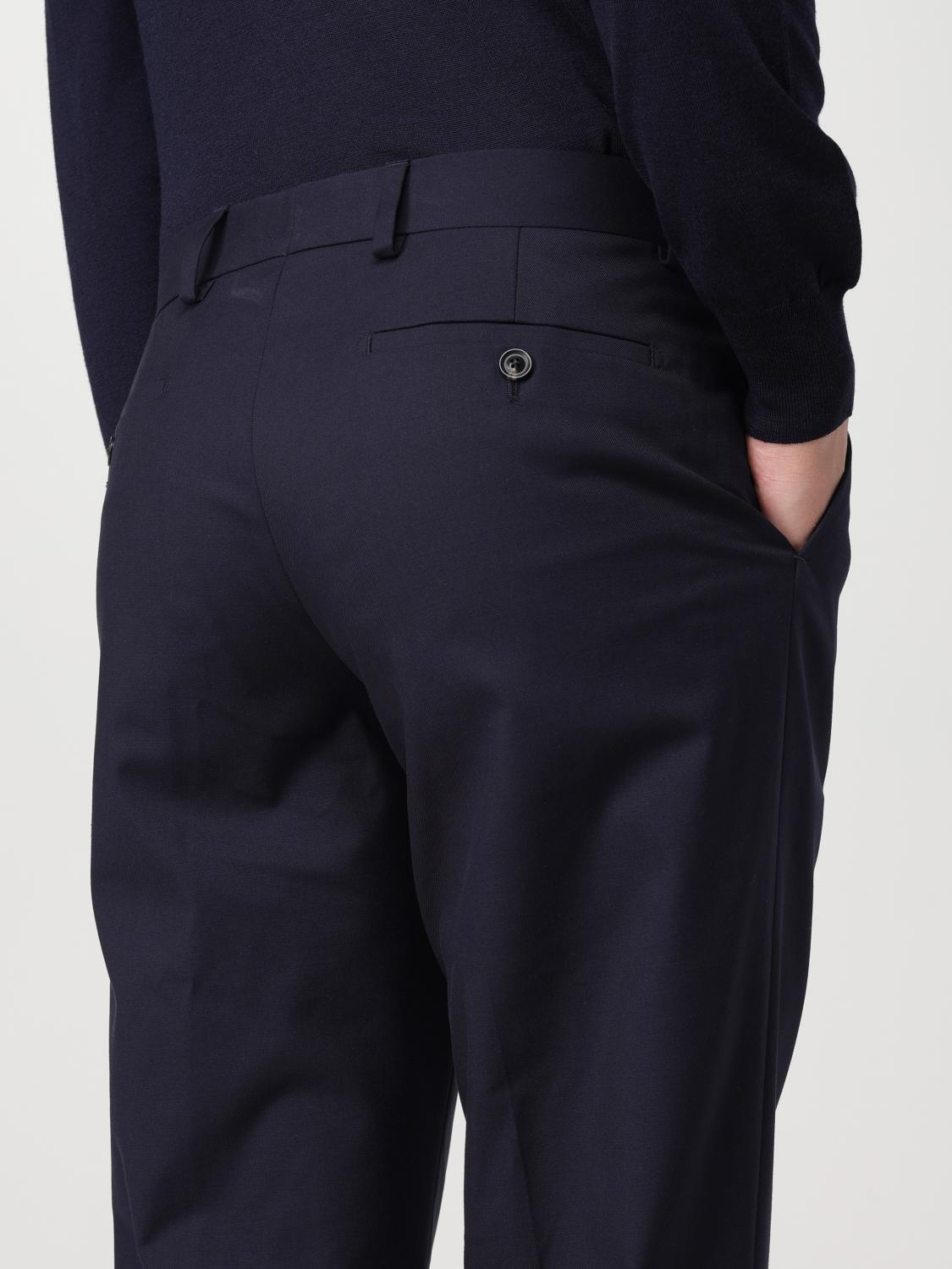LARDINI PANTS: Pants men Lardini, Blue - Img 3