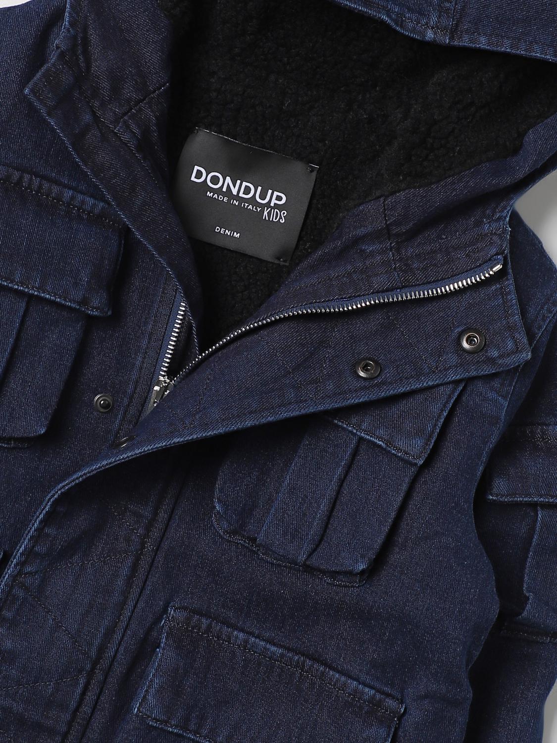 DONDUP KIDS JACKET: Jacket kids Dondup, Blue - Img 3