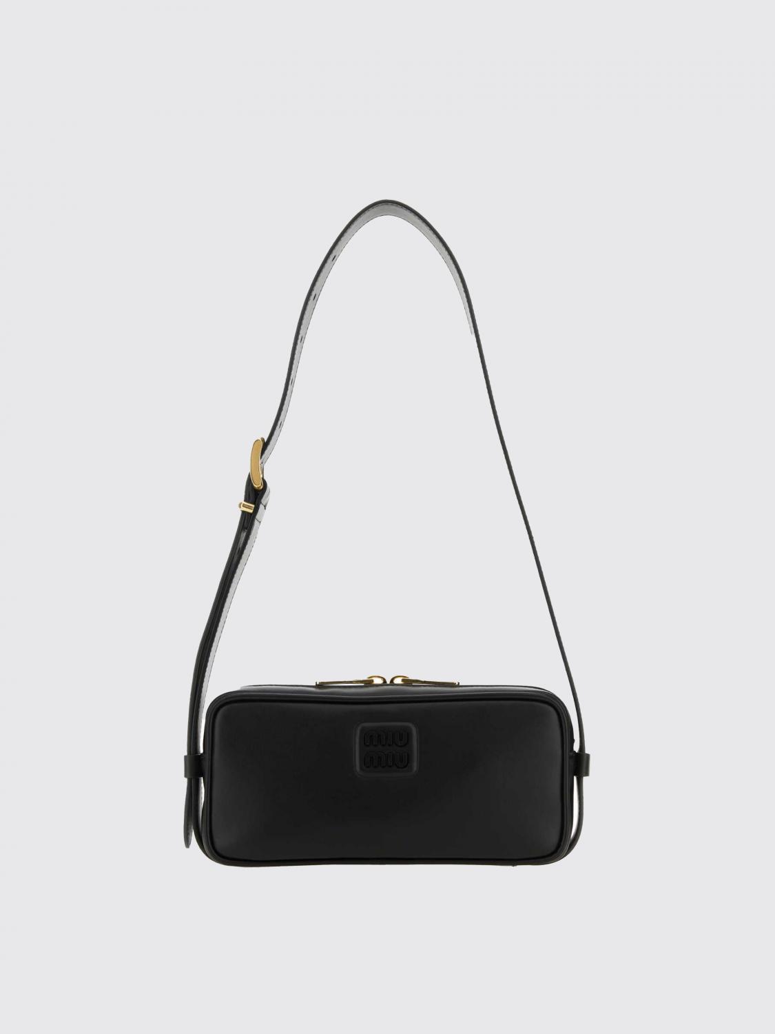 MIU MIU：クロスボディバッグ レディース - ブラック | GIGLIO