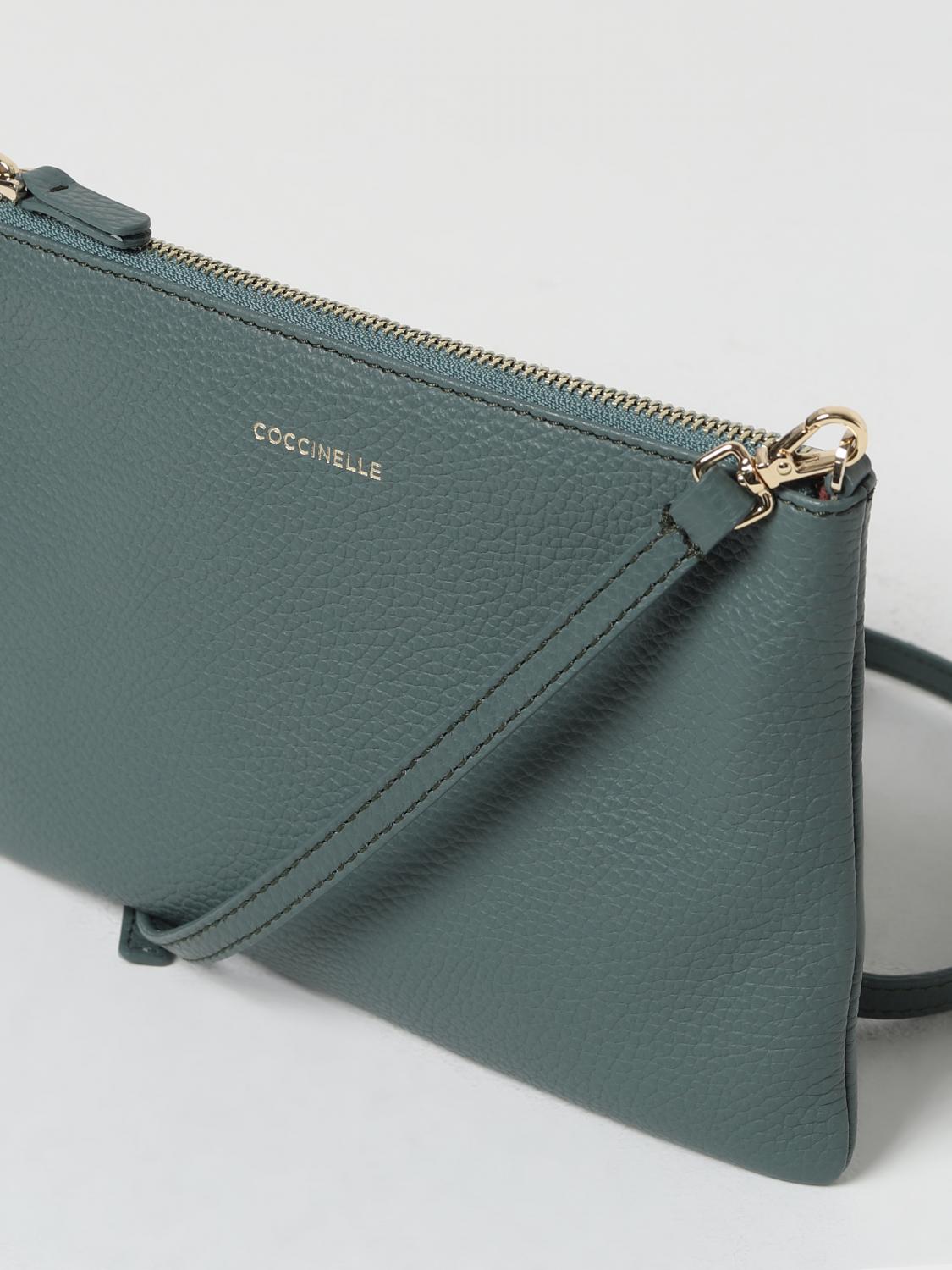 COCCINELLE: Mini bag woman - Green | Coccinelle mini bag